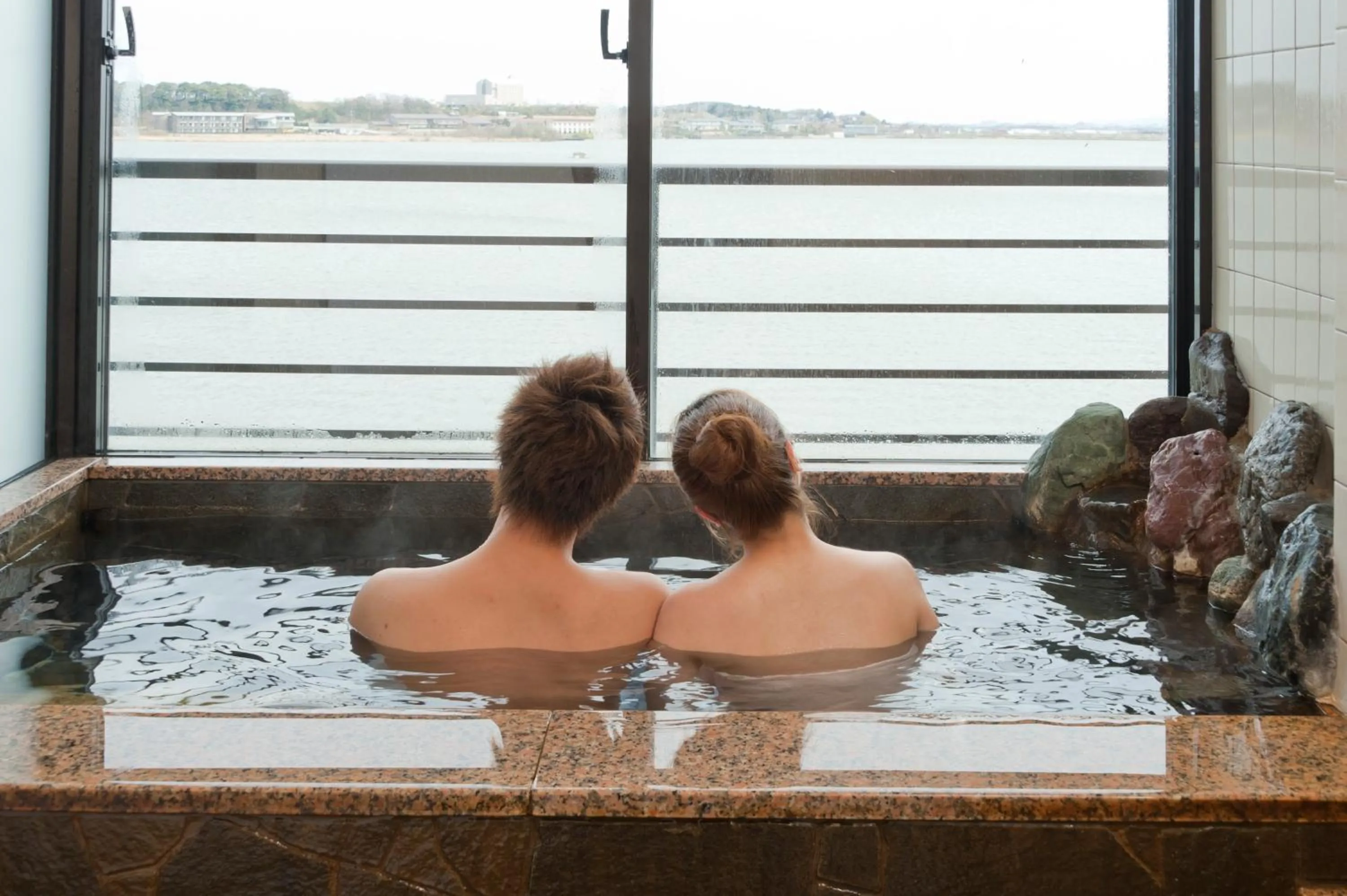 Bathroom in Kohan-no-Yado Morimoto