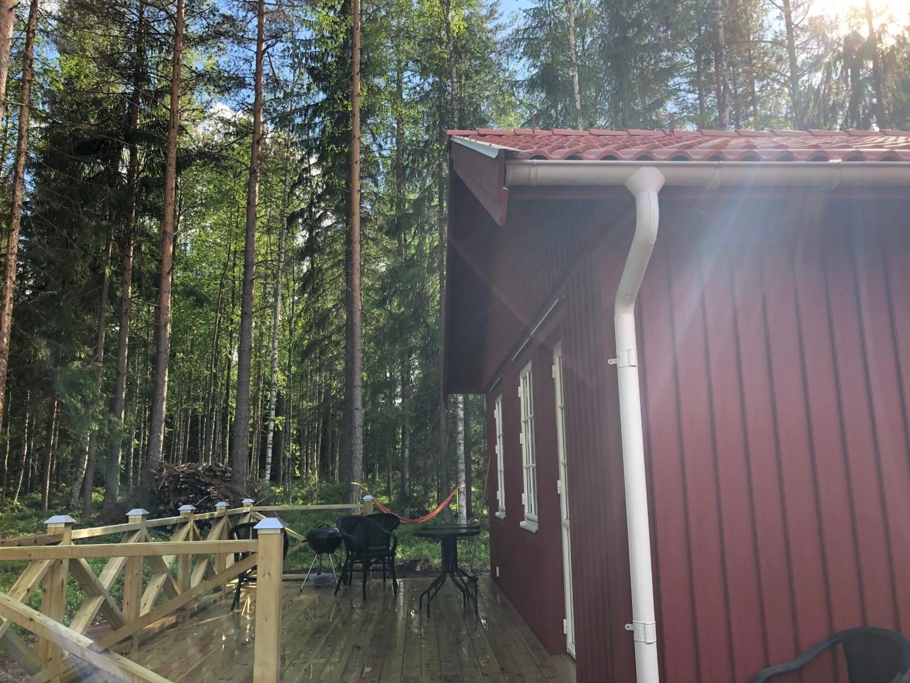 Patio in IGMA Lodge