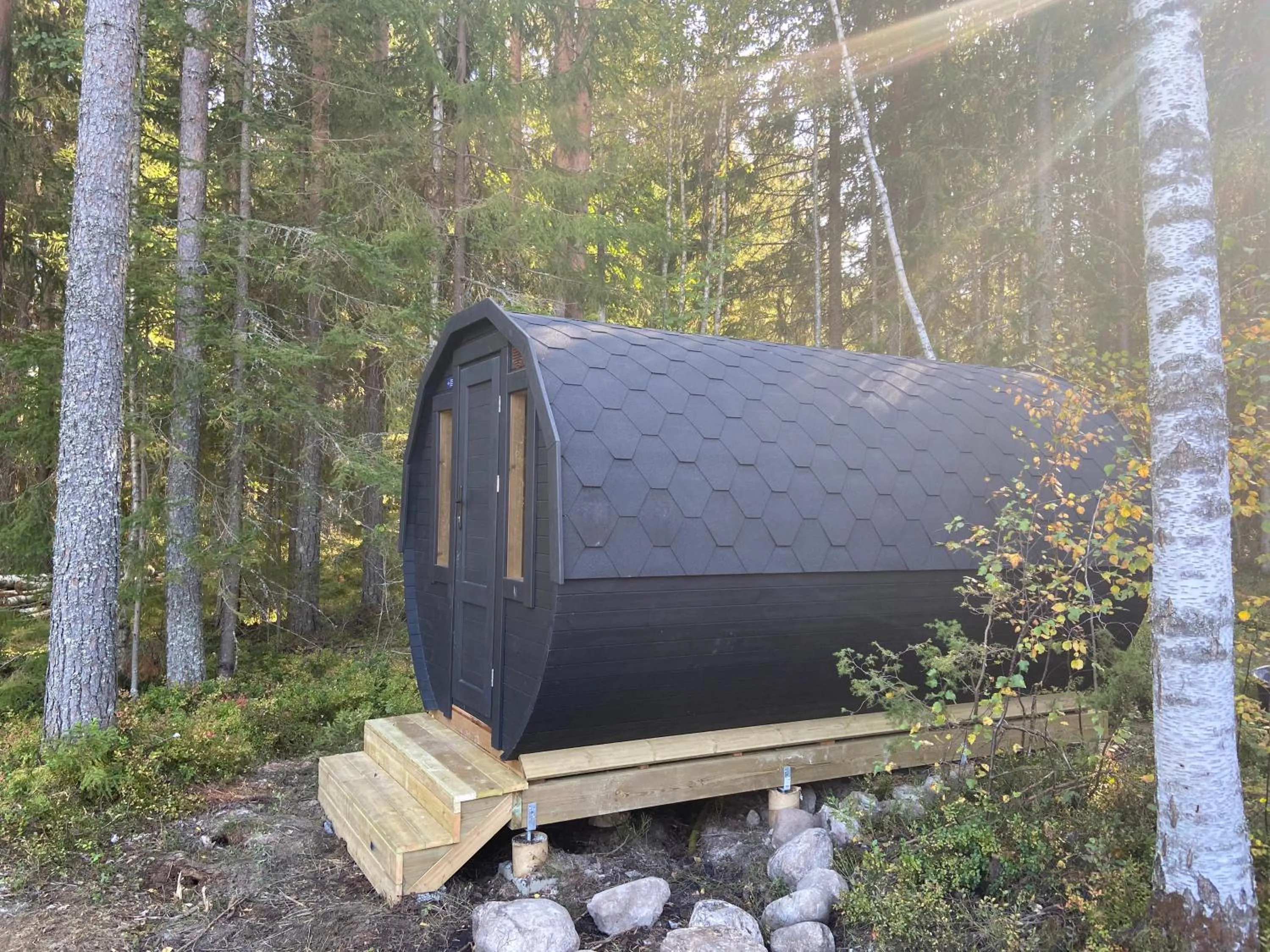 Sauna in IGMA Lodge