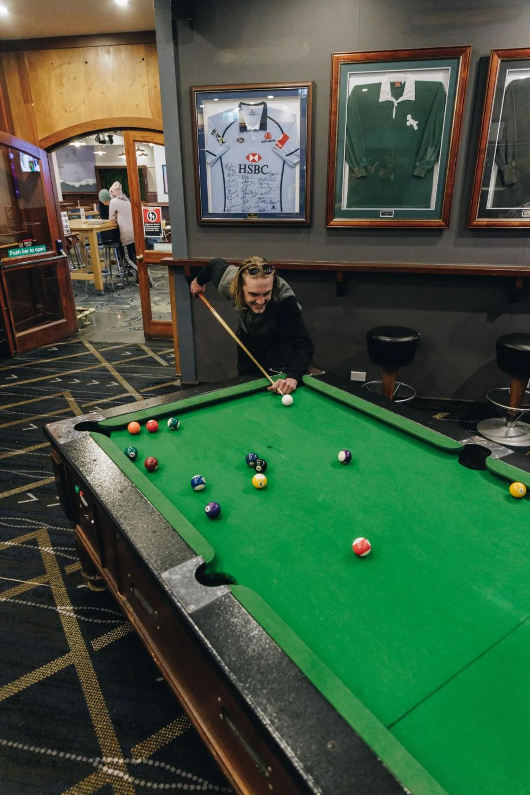 Billiard in Banjo Paterson Inn