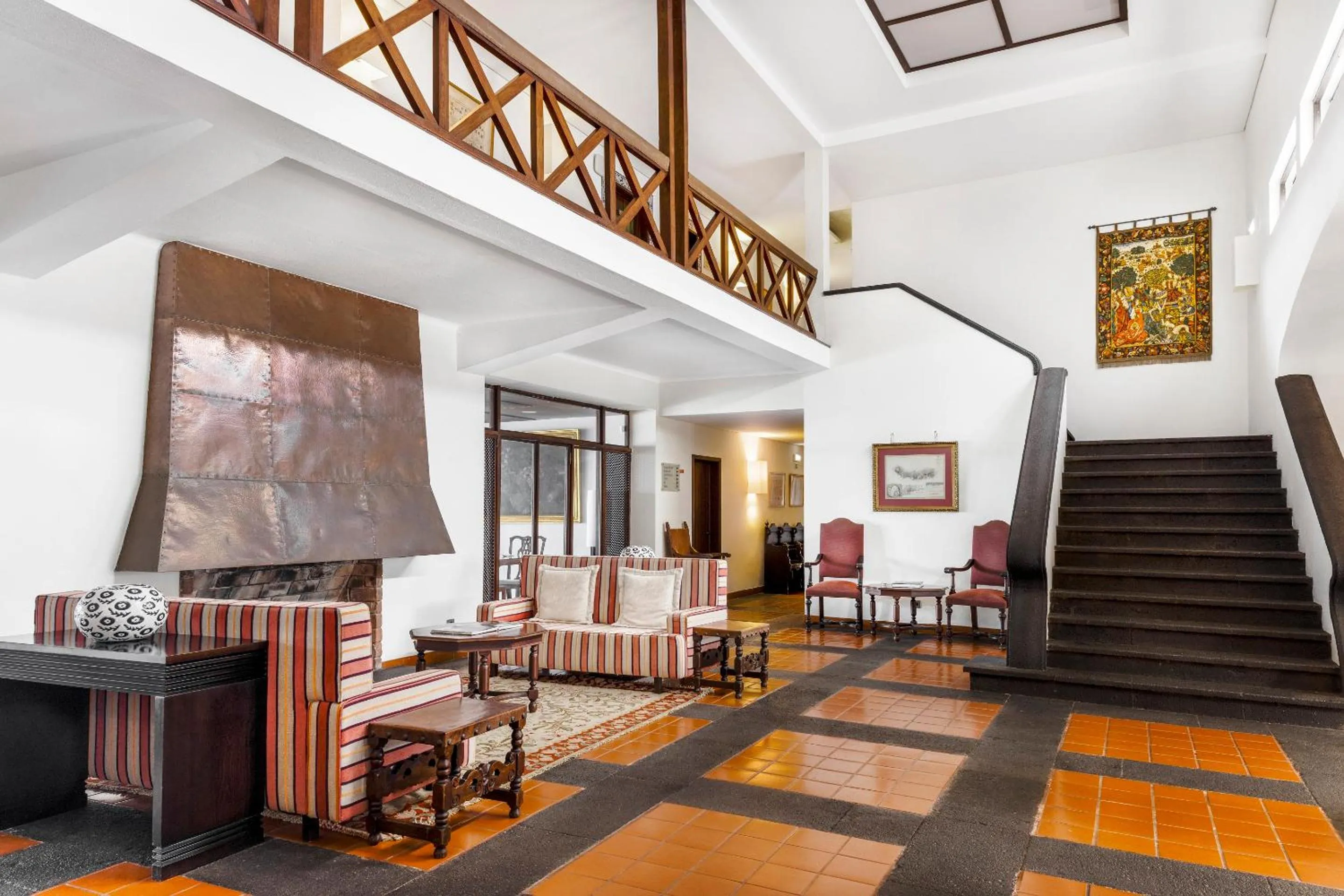 Lobby or reception in Pousada Forte da Horta