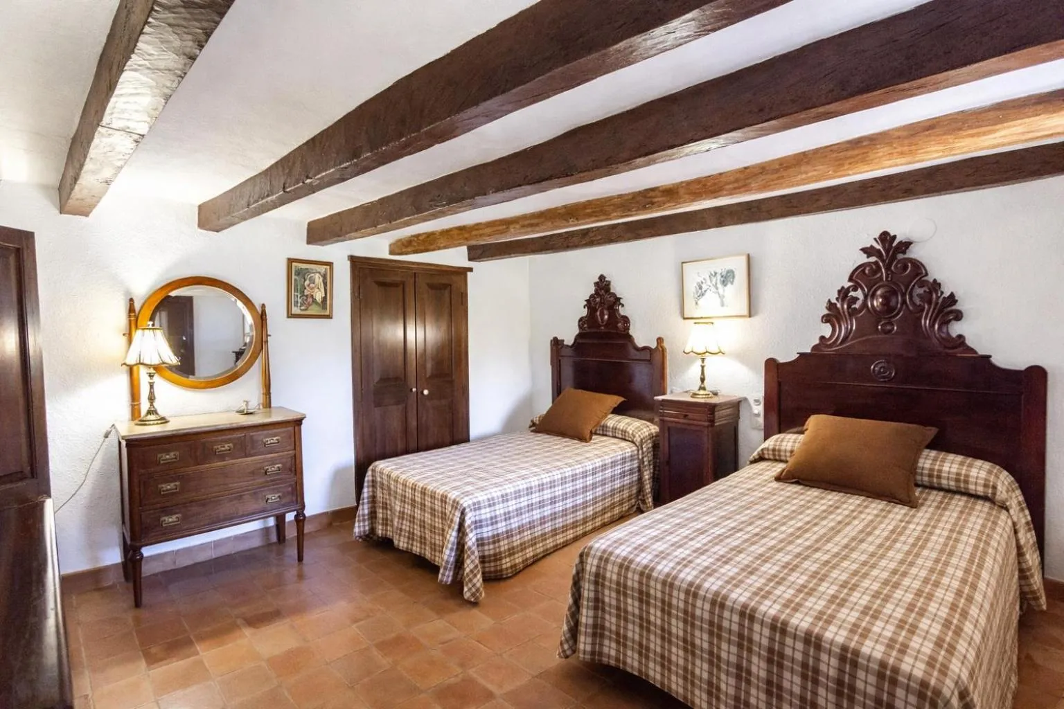 Bed in Catalunya Casas Unique sanctuary with extra large pool!