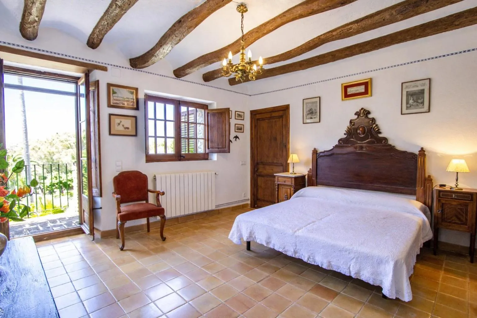 Bed in Catalunya Casas Unique sanctuary with extra large pool!