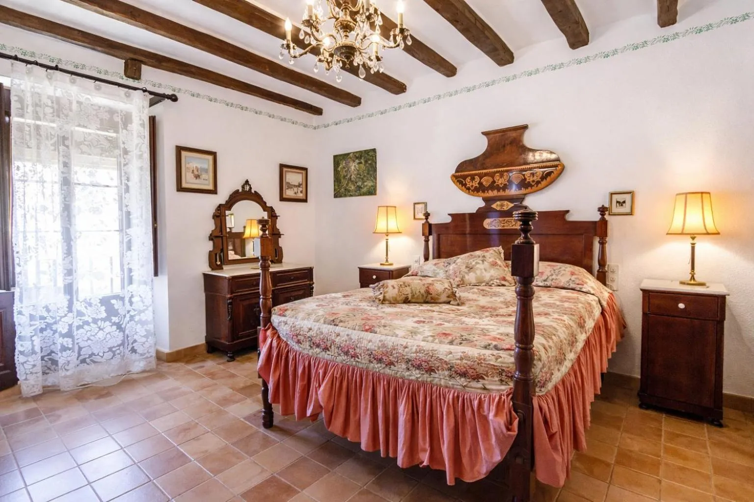 Bed in Catalunya Casas Unique sanctuary with extra large pool!