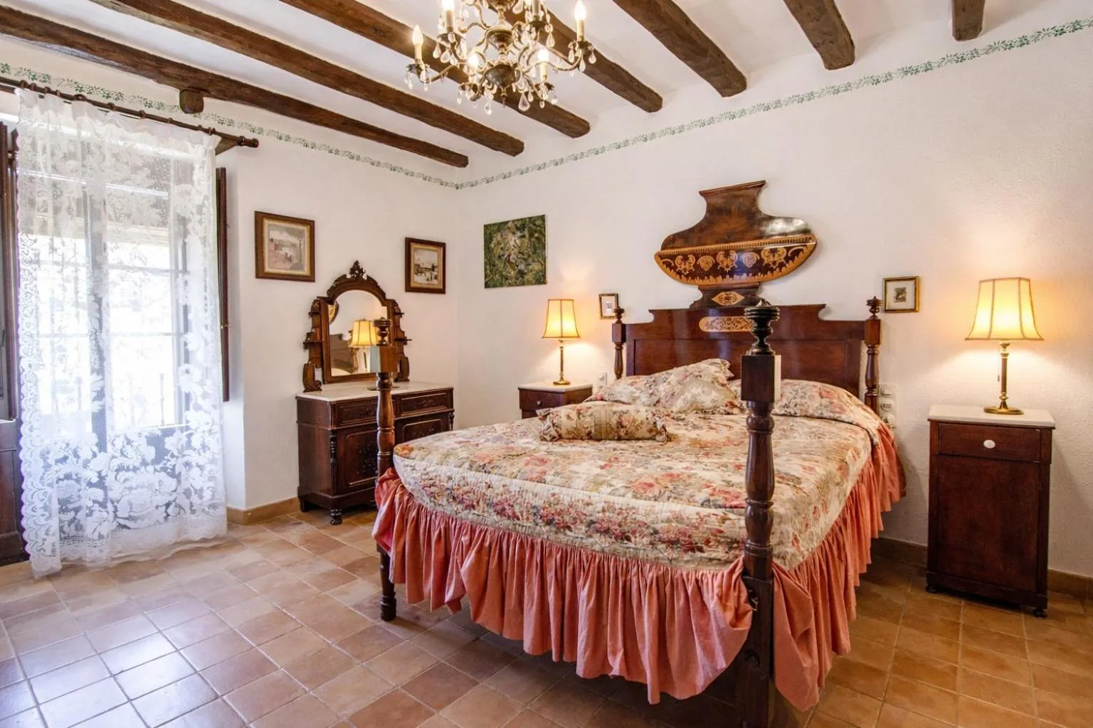 Bed in Catalunya Casas Unique sanctuary with extra large pool!
