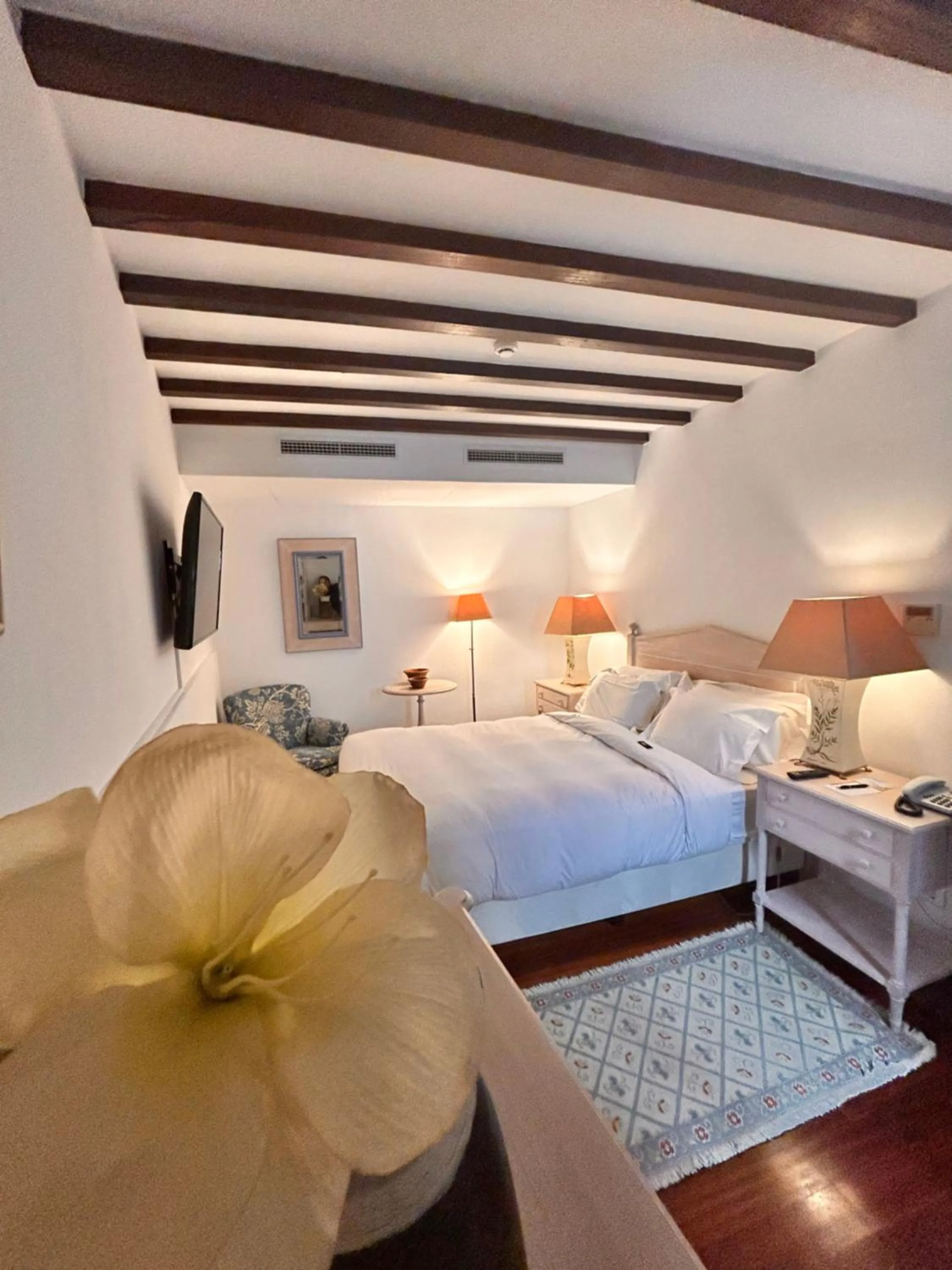 Bed in Pousada de Marvao