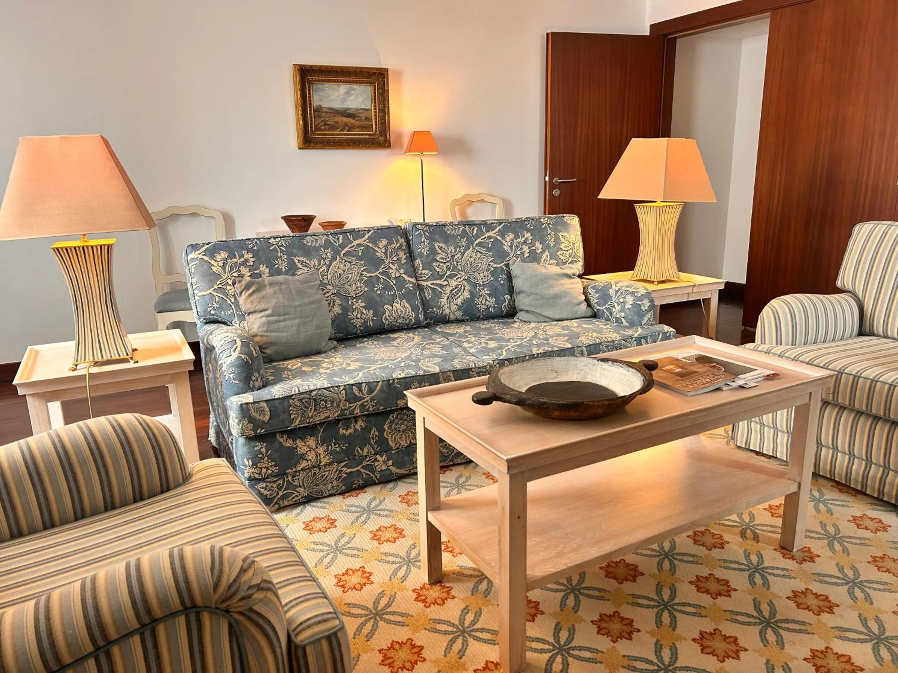 Living room in Pousada de Marvao