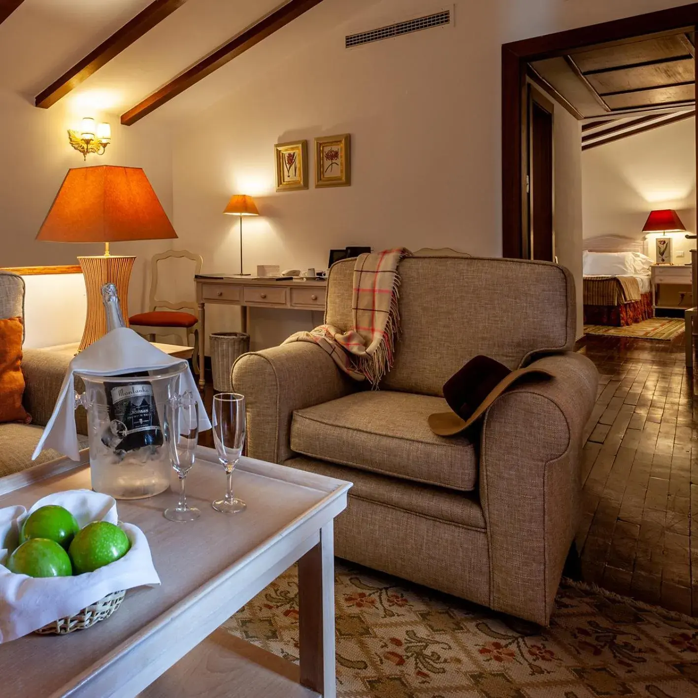 Living room in Pousada de Marvao Living room in Pousada de Marvao