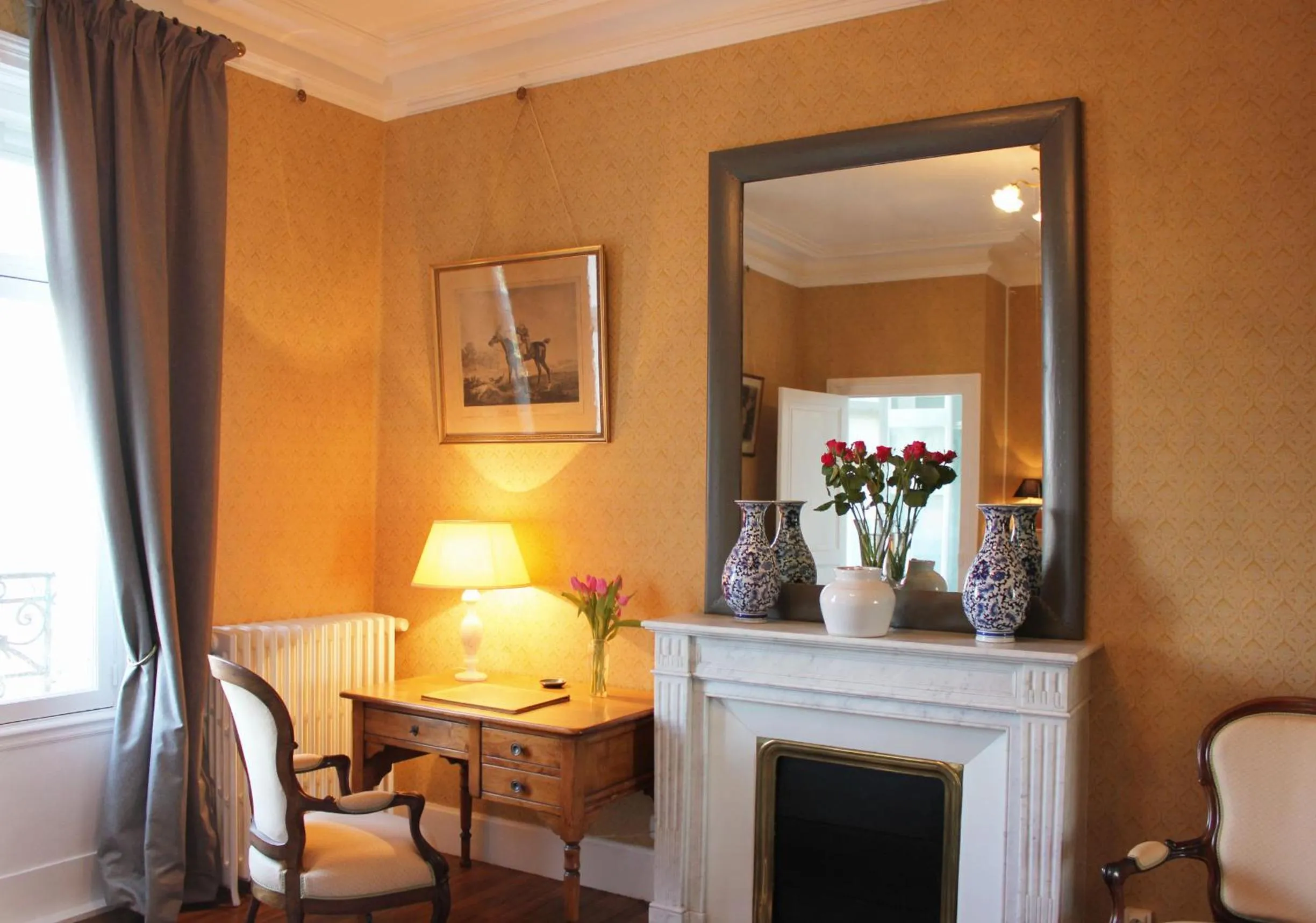 Seating area in Chateau du Gerfaut