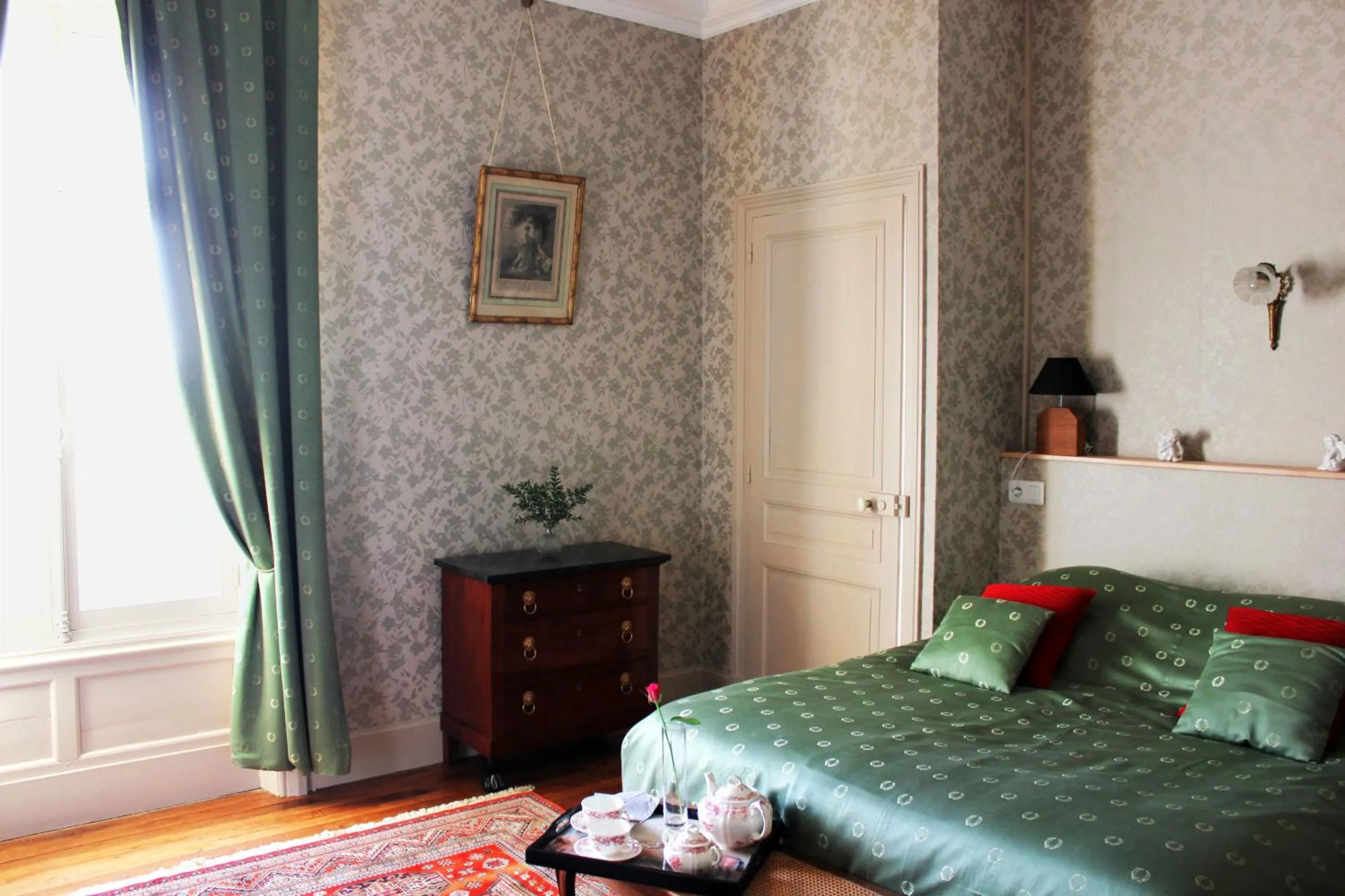Bed in Chateau du Gerfaut