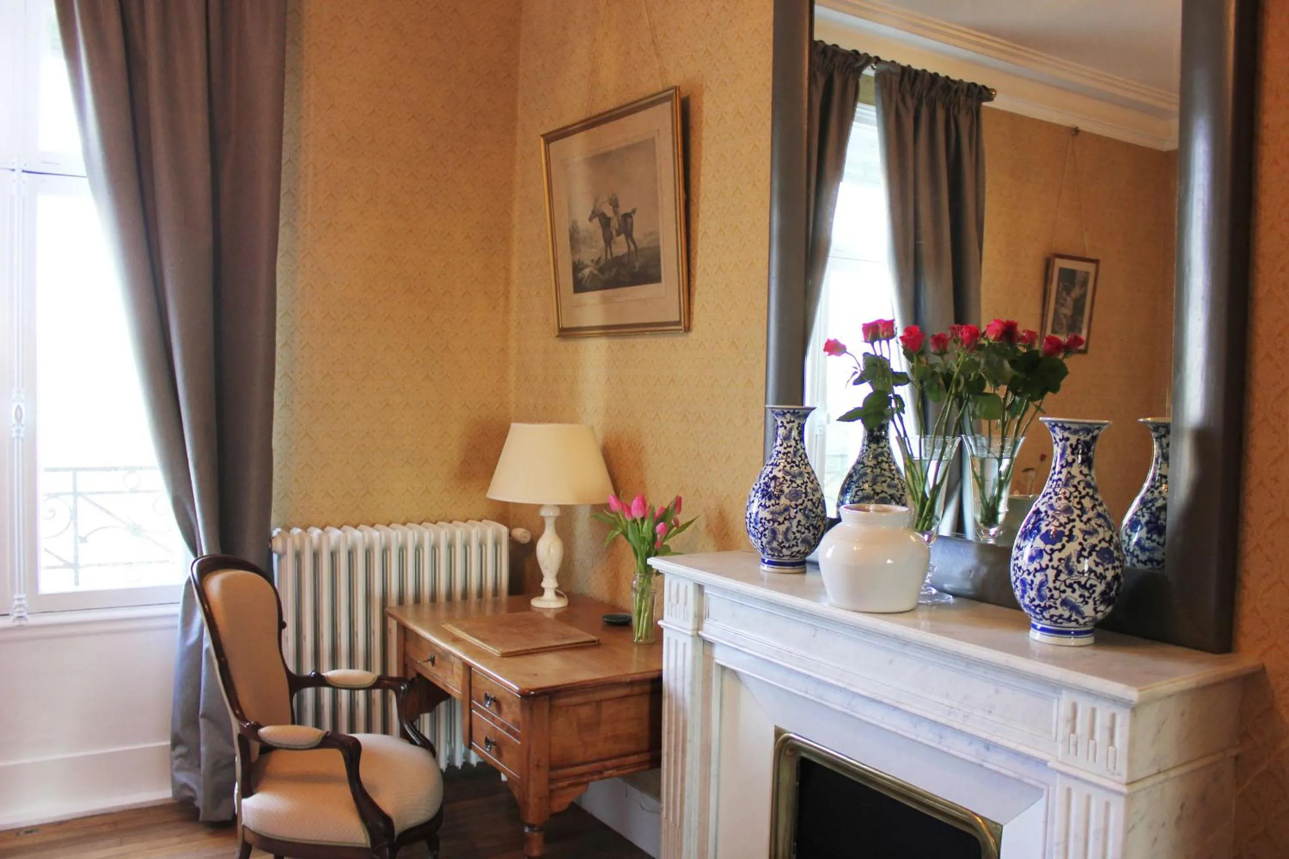 Seating area in Chateau du Gerfaut