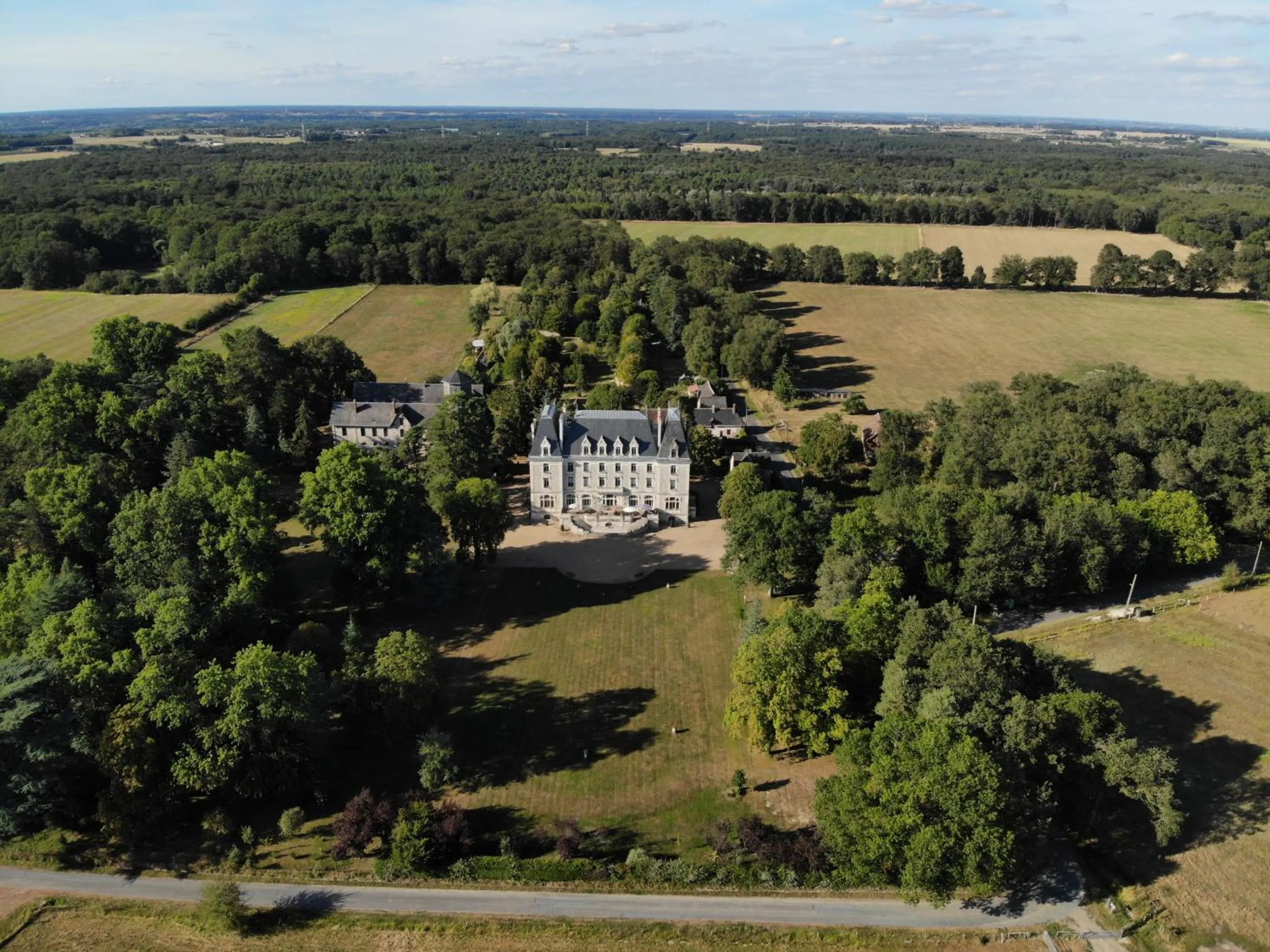 Facade/entrance in Chateau du Gerfaut