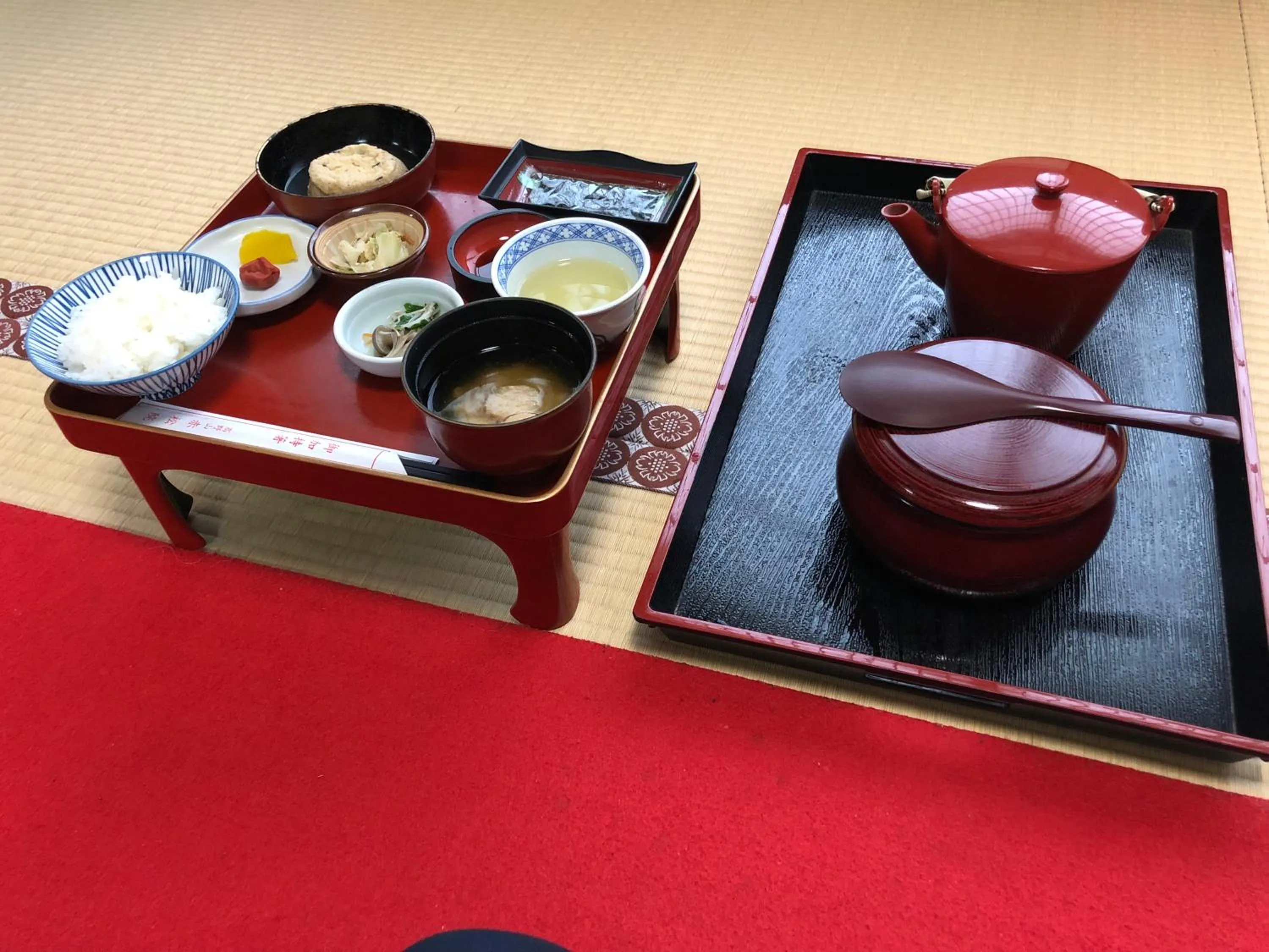 Breakfast in Sekishoin