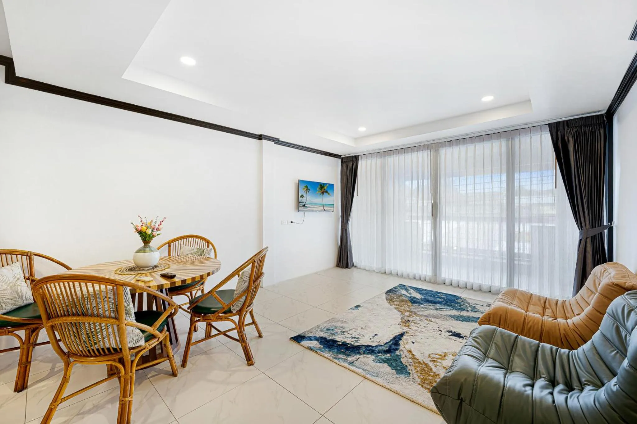 Living room in MyVillage Lamai