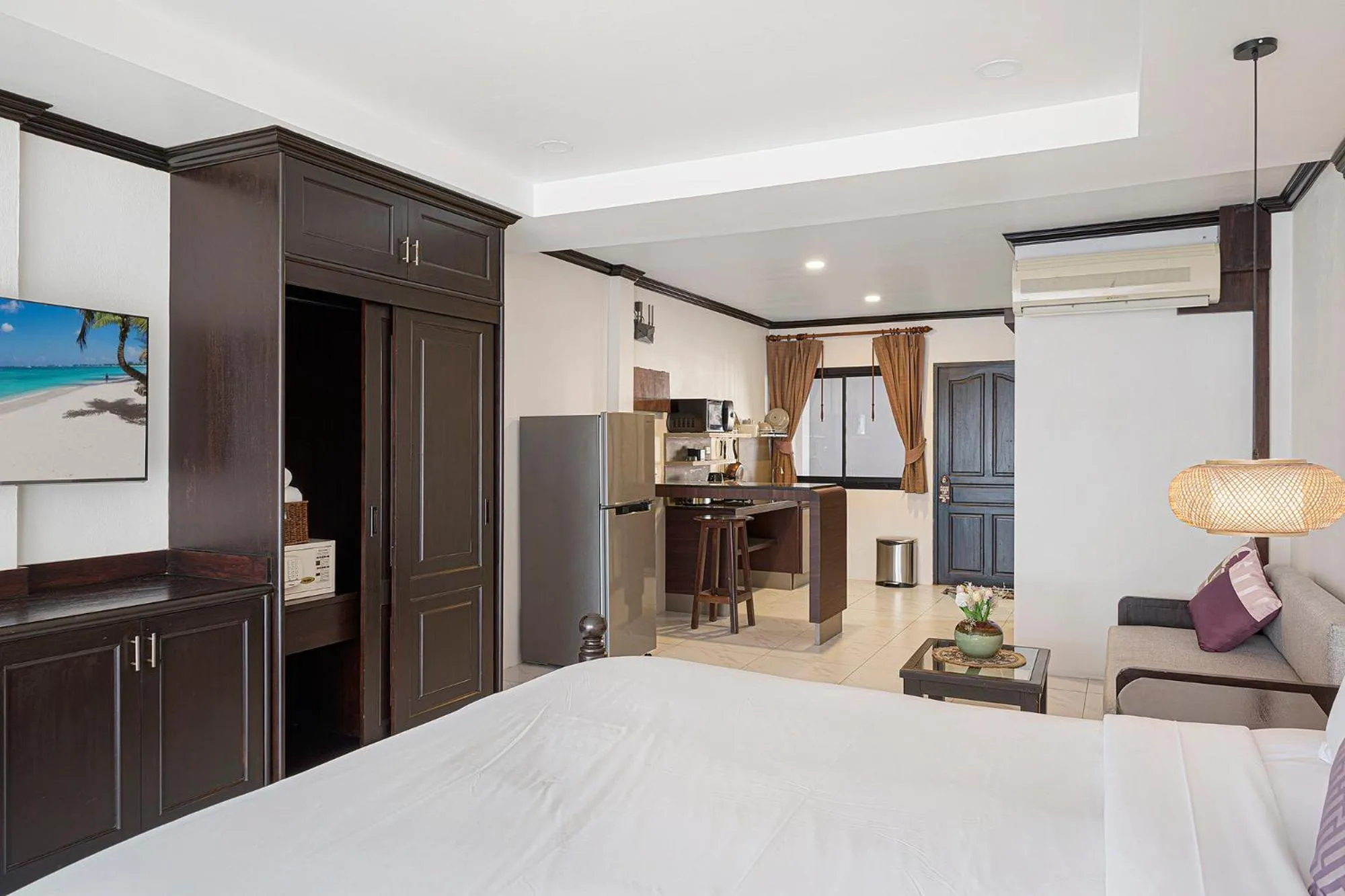 Bed in MyVillage Lamai