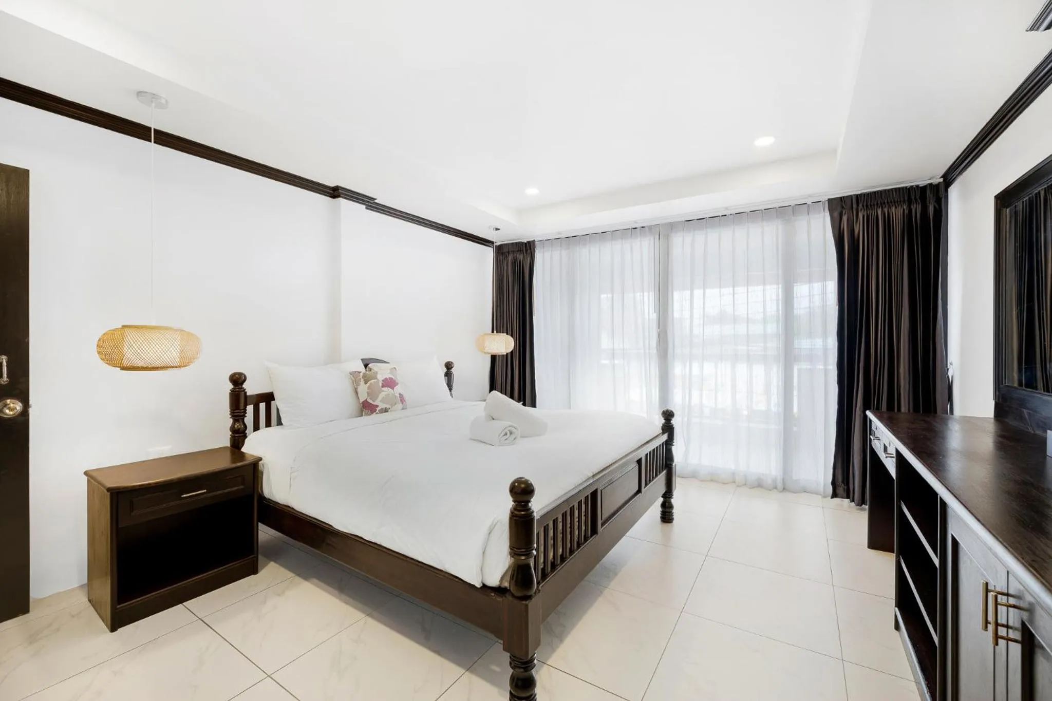 Bedroom, Bed in MyVillage Lamai