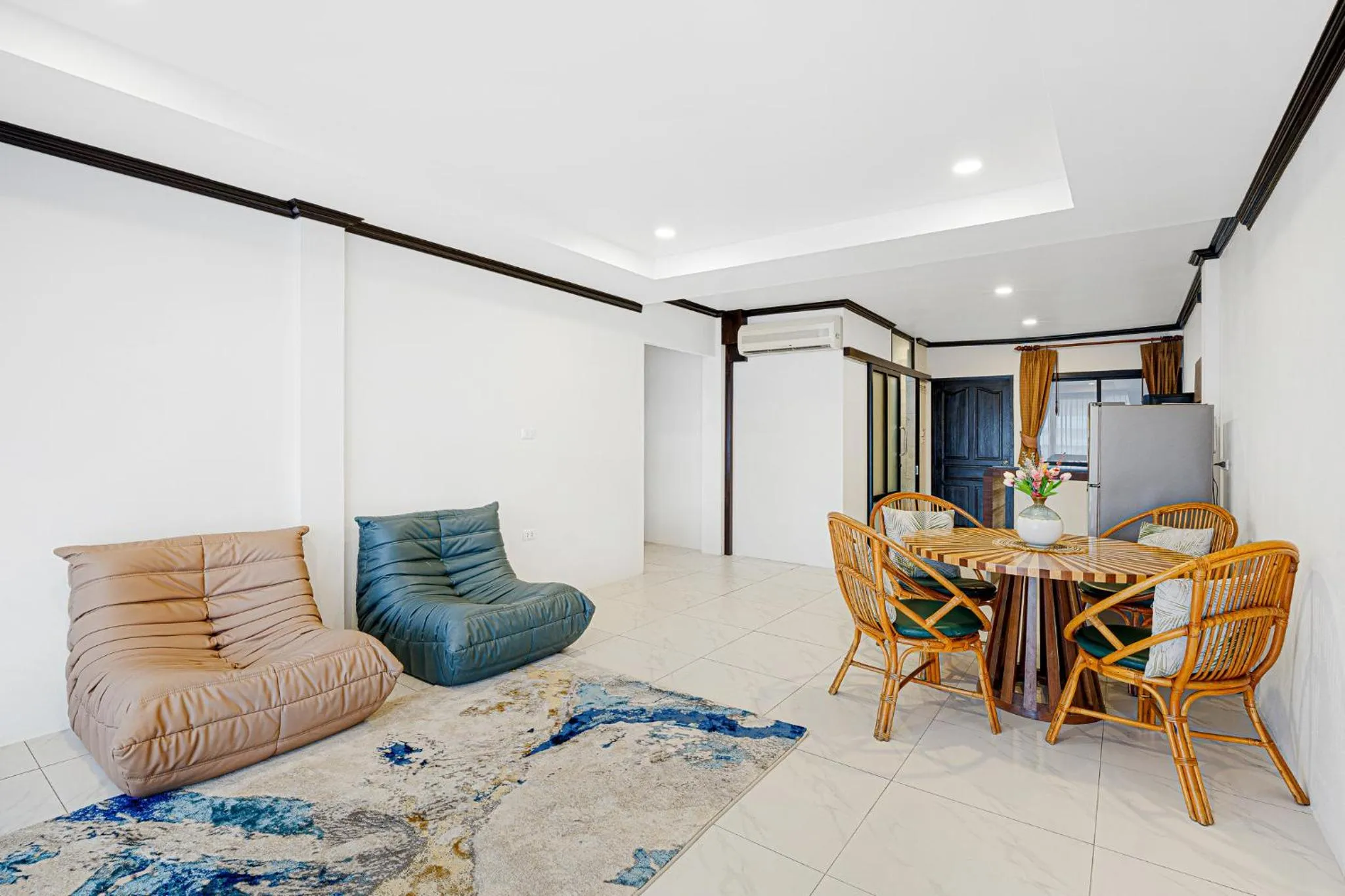 Seating area in MyVillage Lamai