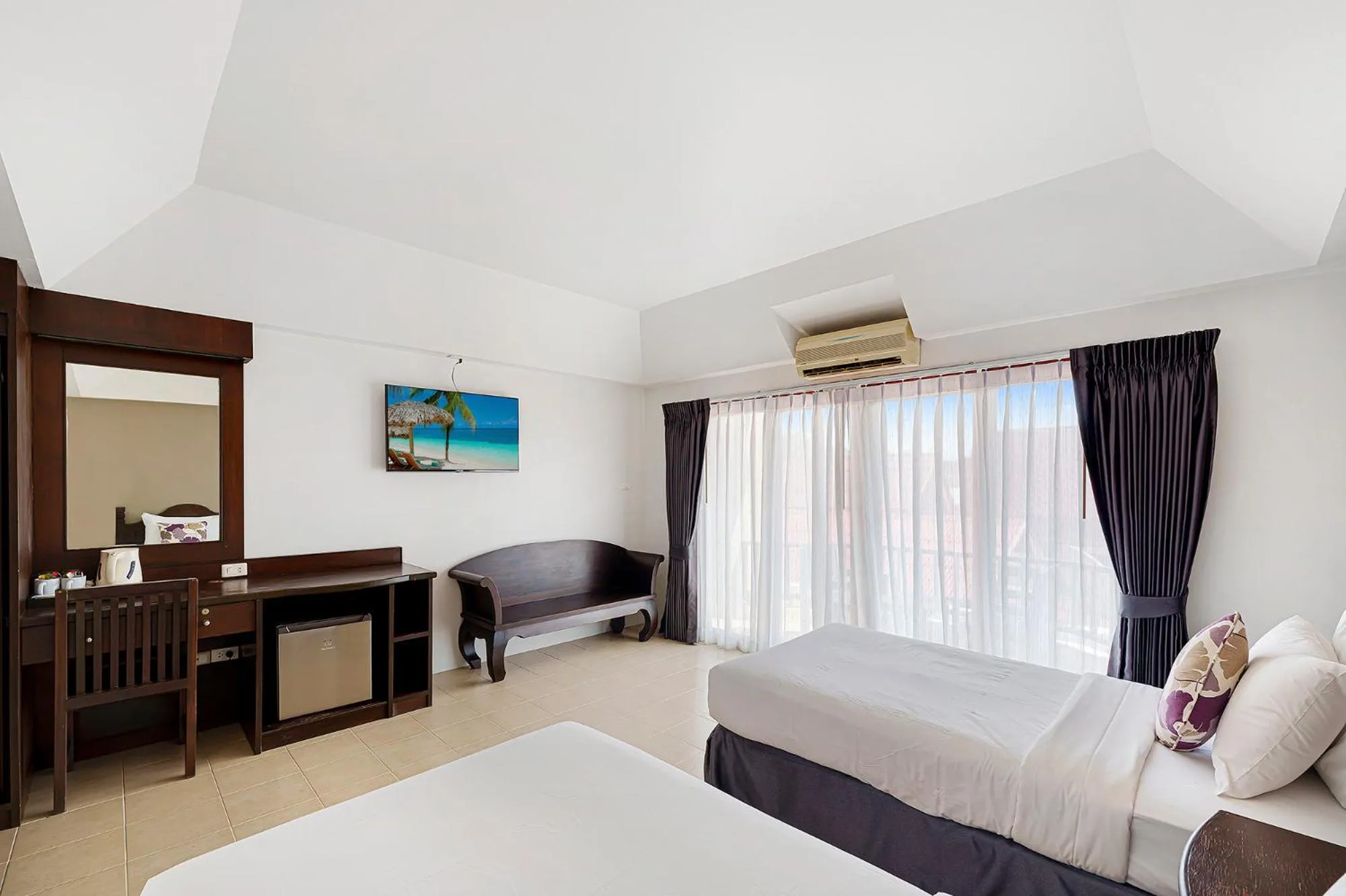 Bed in MyVillage Lamai