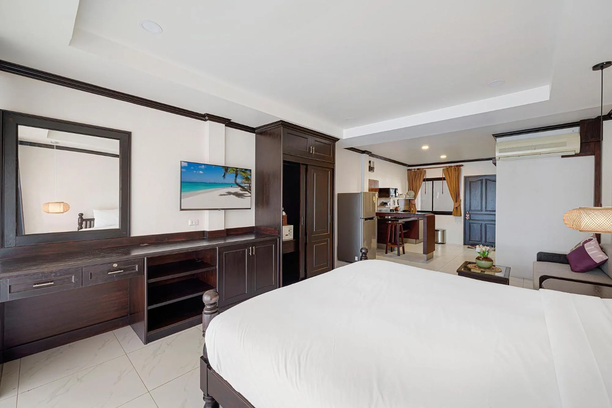 Bed in MyVillage Lamai