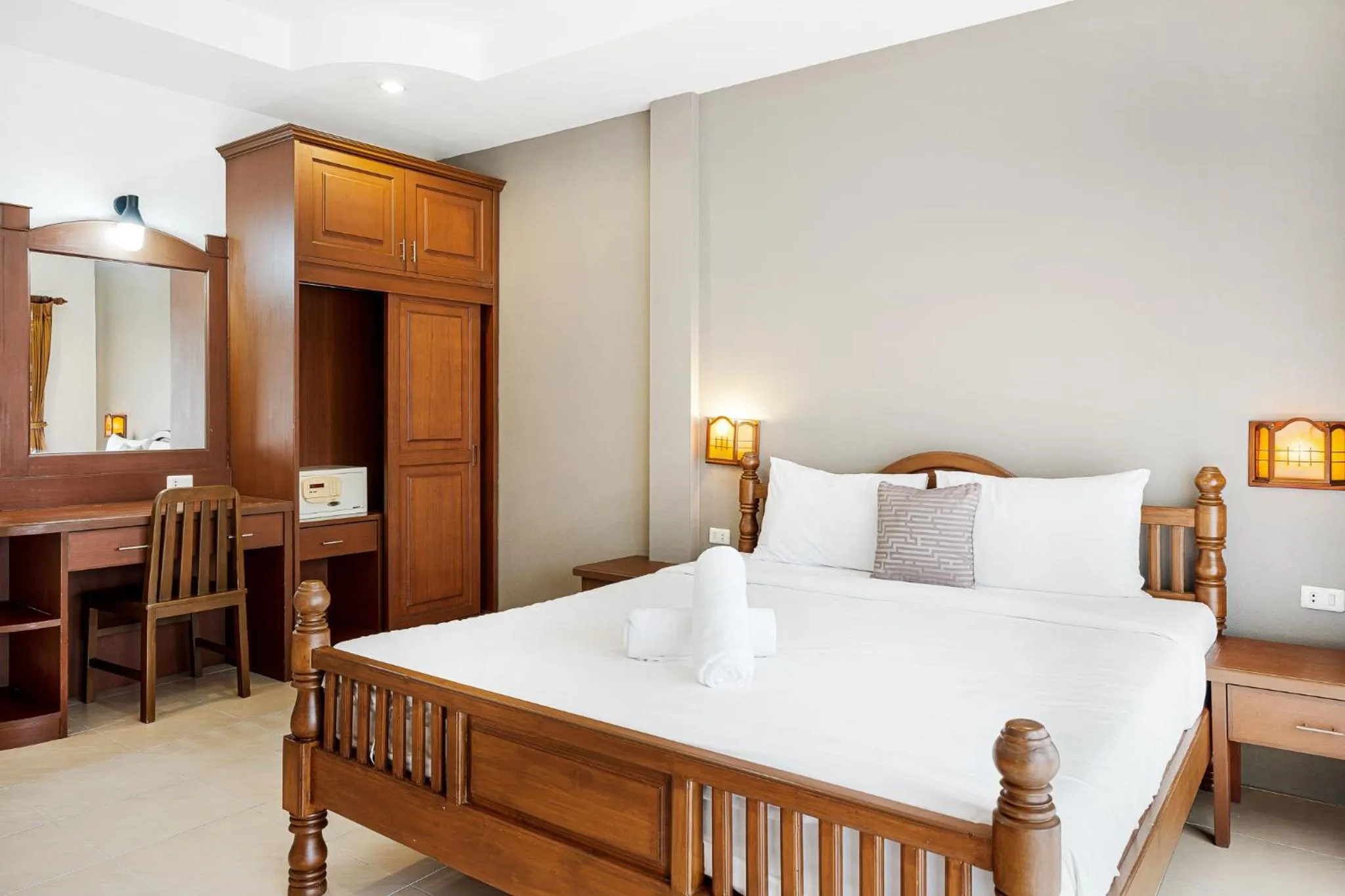 Bedroom, Bed in MyVillage Lamai