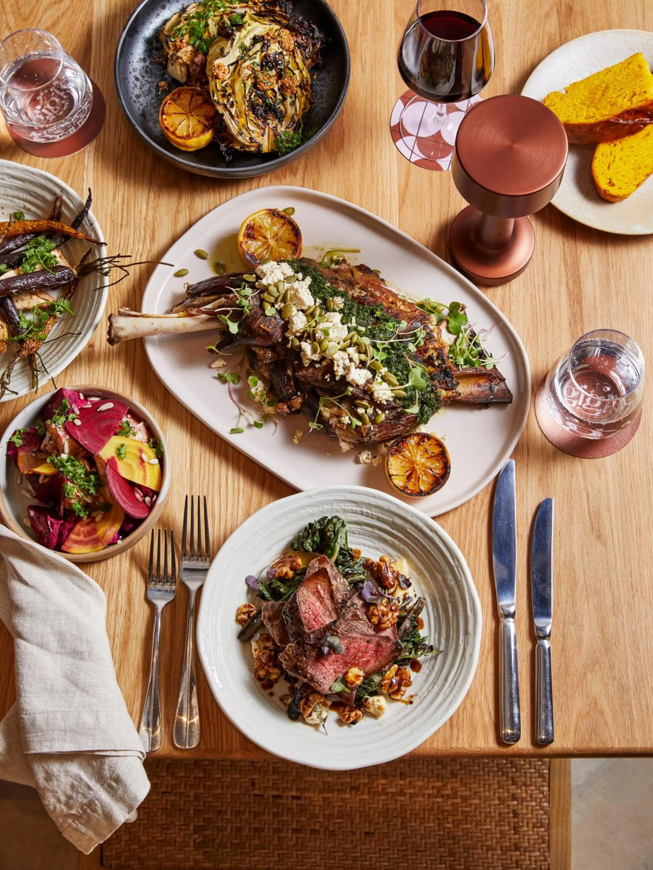 Food close-up in The Clairfield Hotel