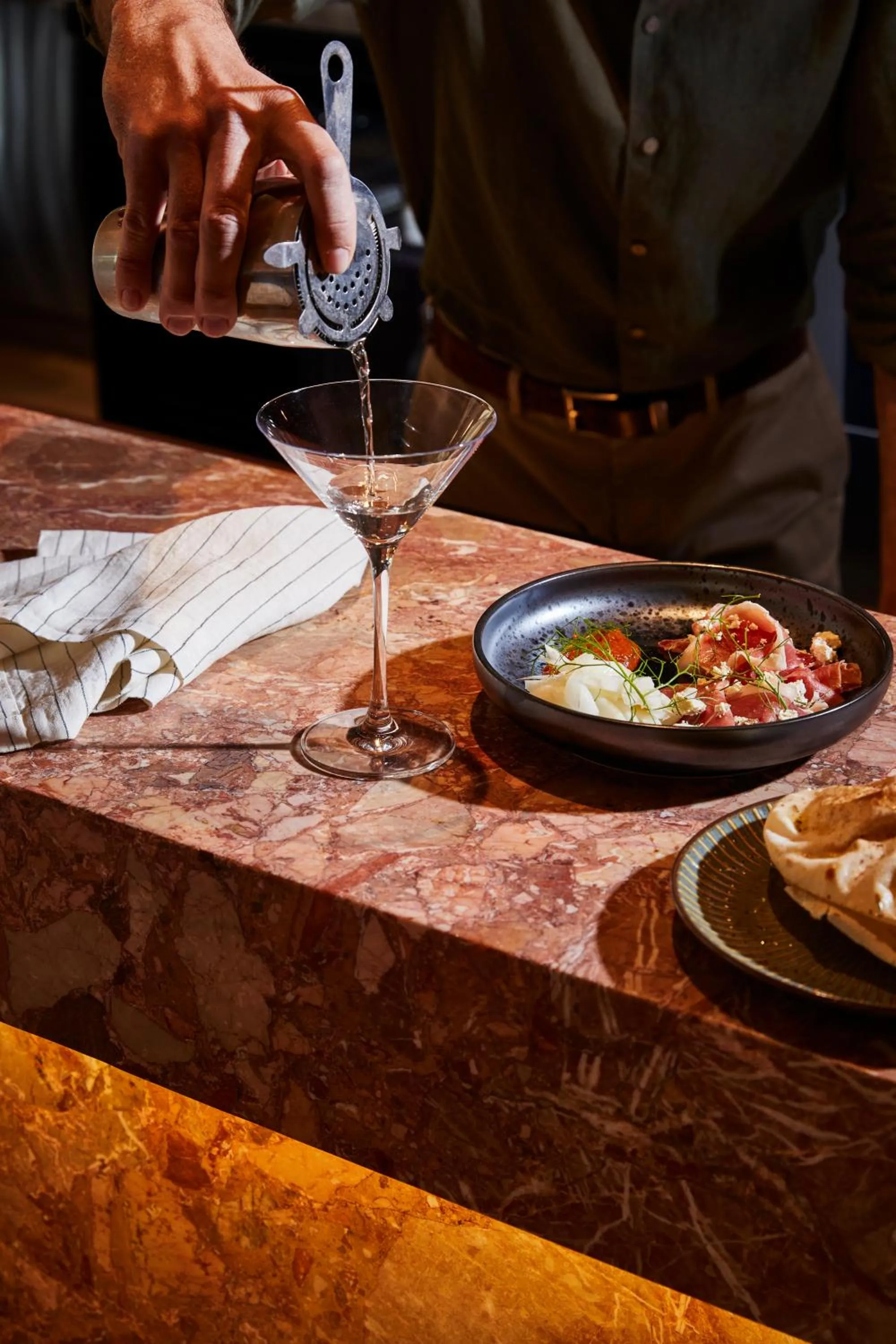 Food close-up in The Clairfield Hotel