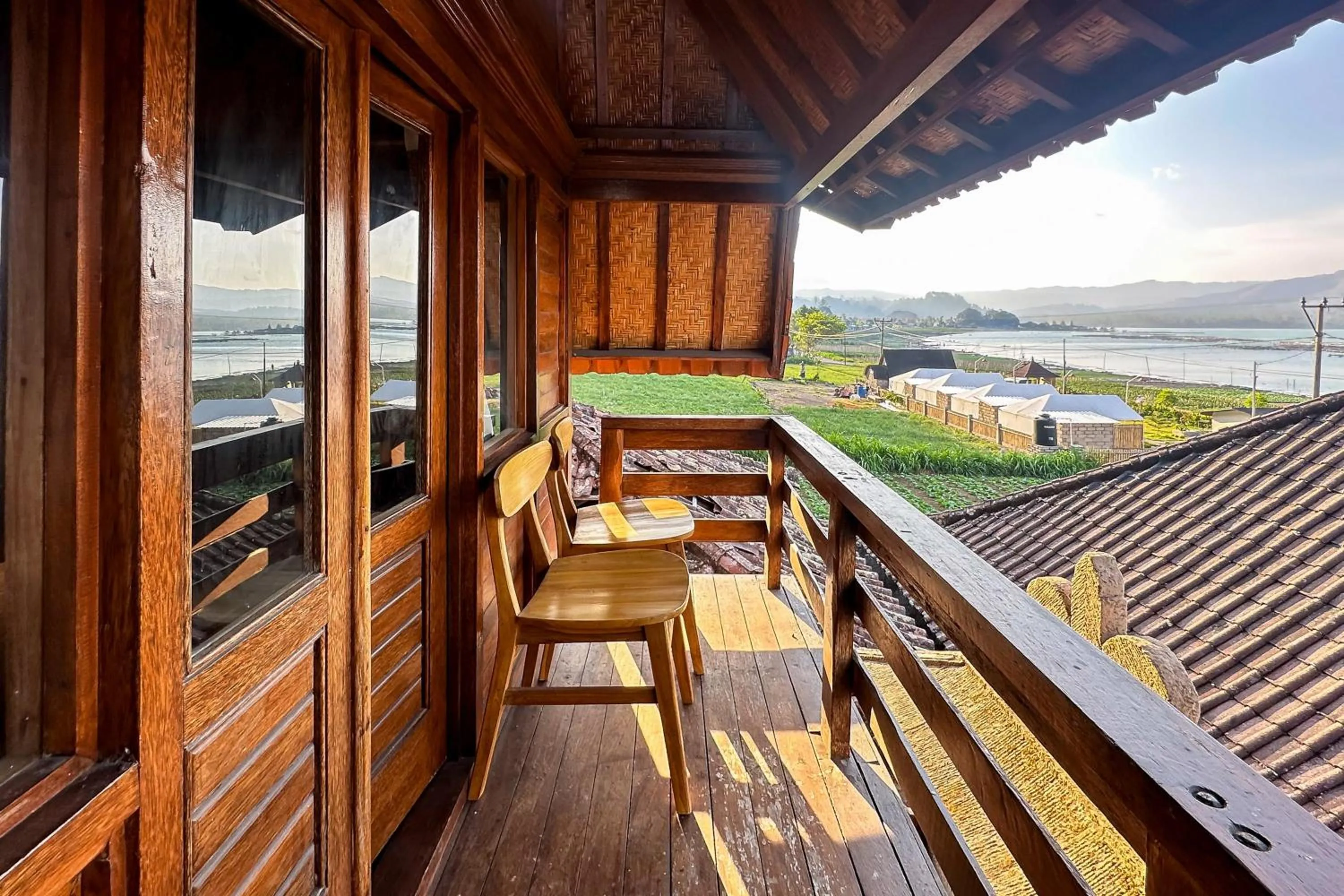 Seating area in Baruna Lake Side View
