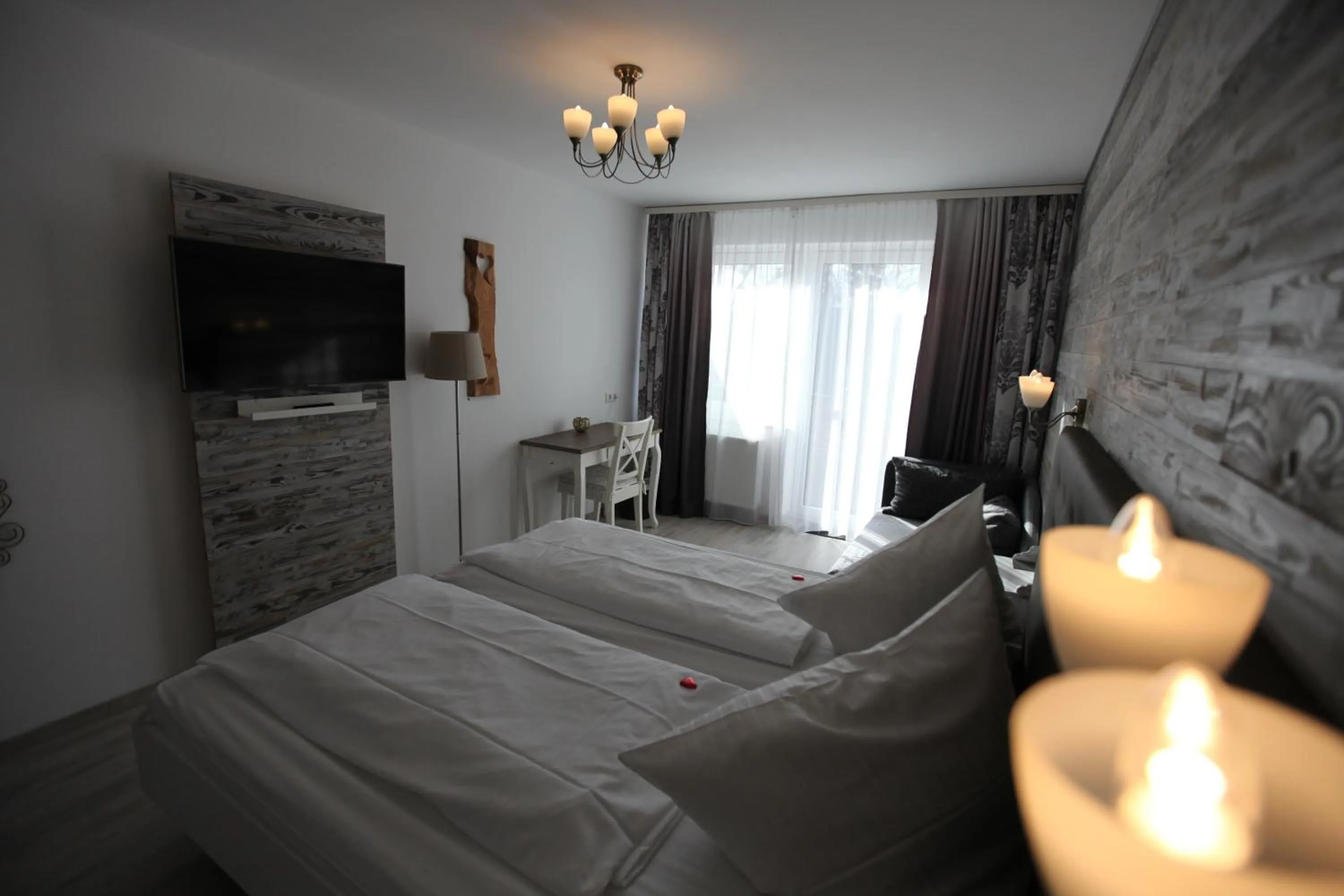 Bed in Hotel Diana Garni