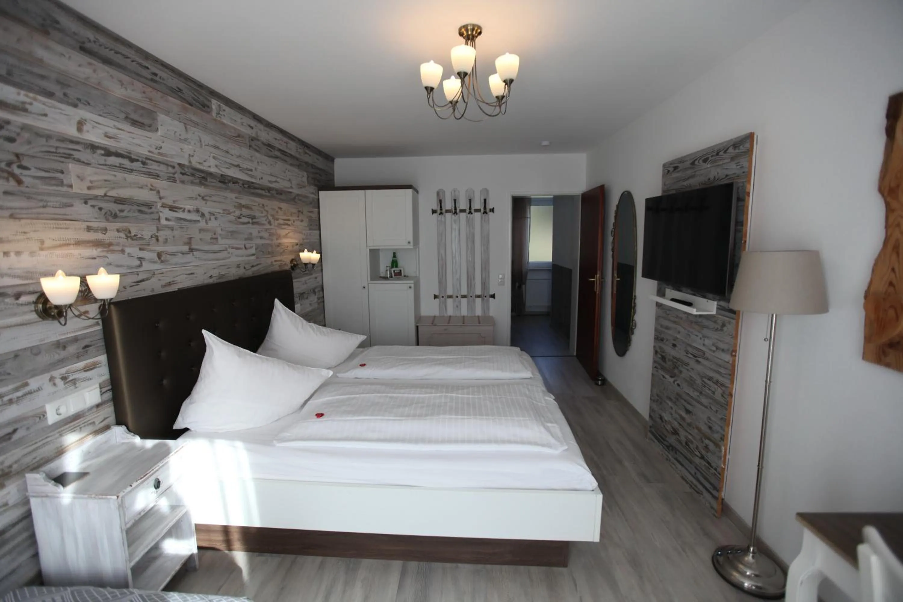 Bed in Hotel Diana Garni