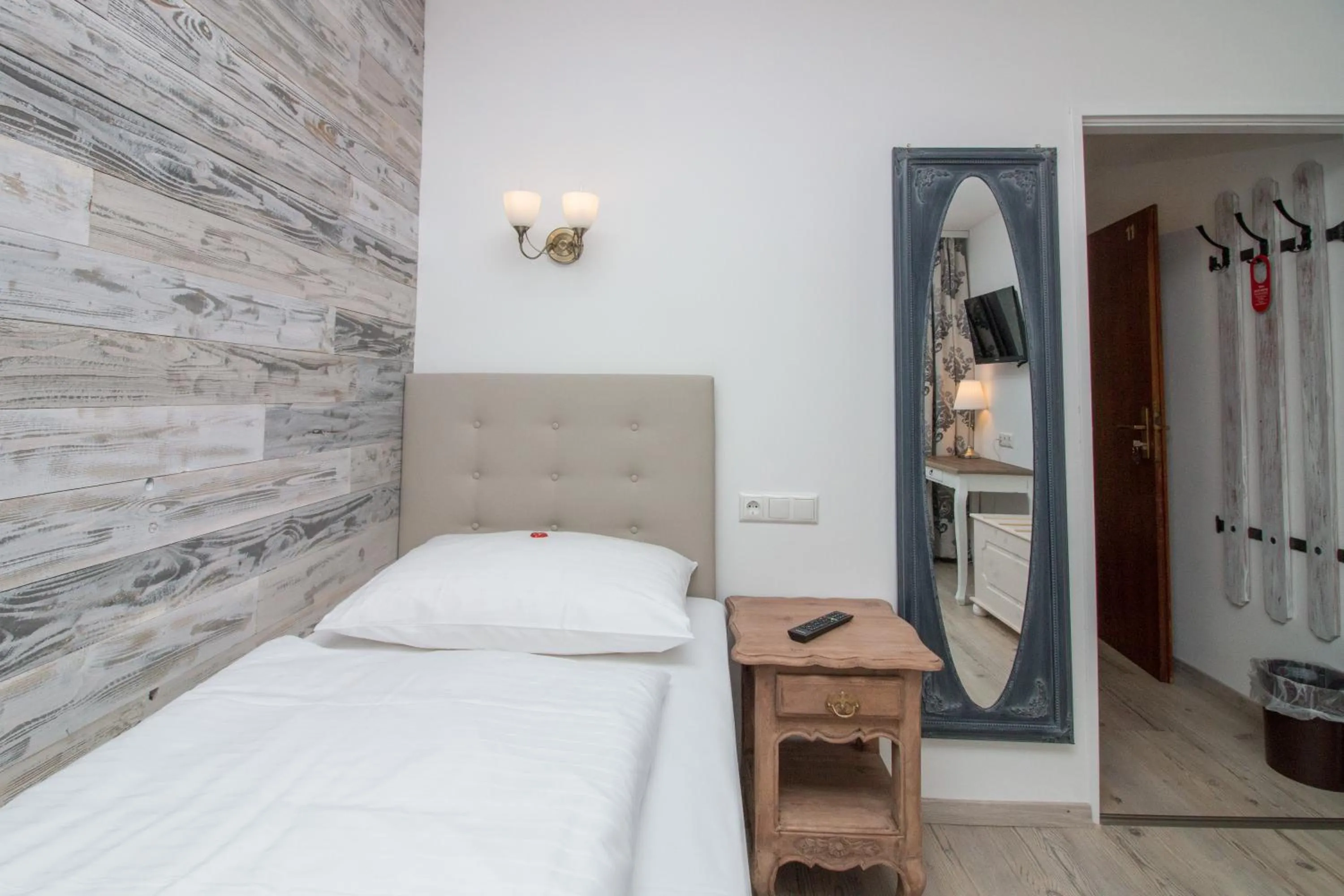 Bed in Hotel Diana Garni