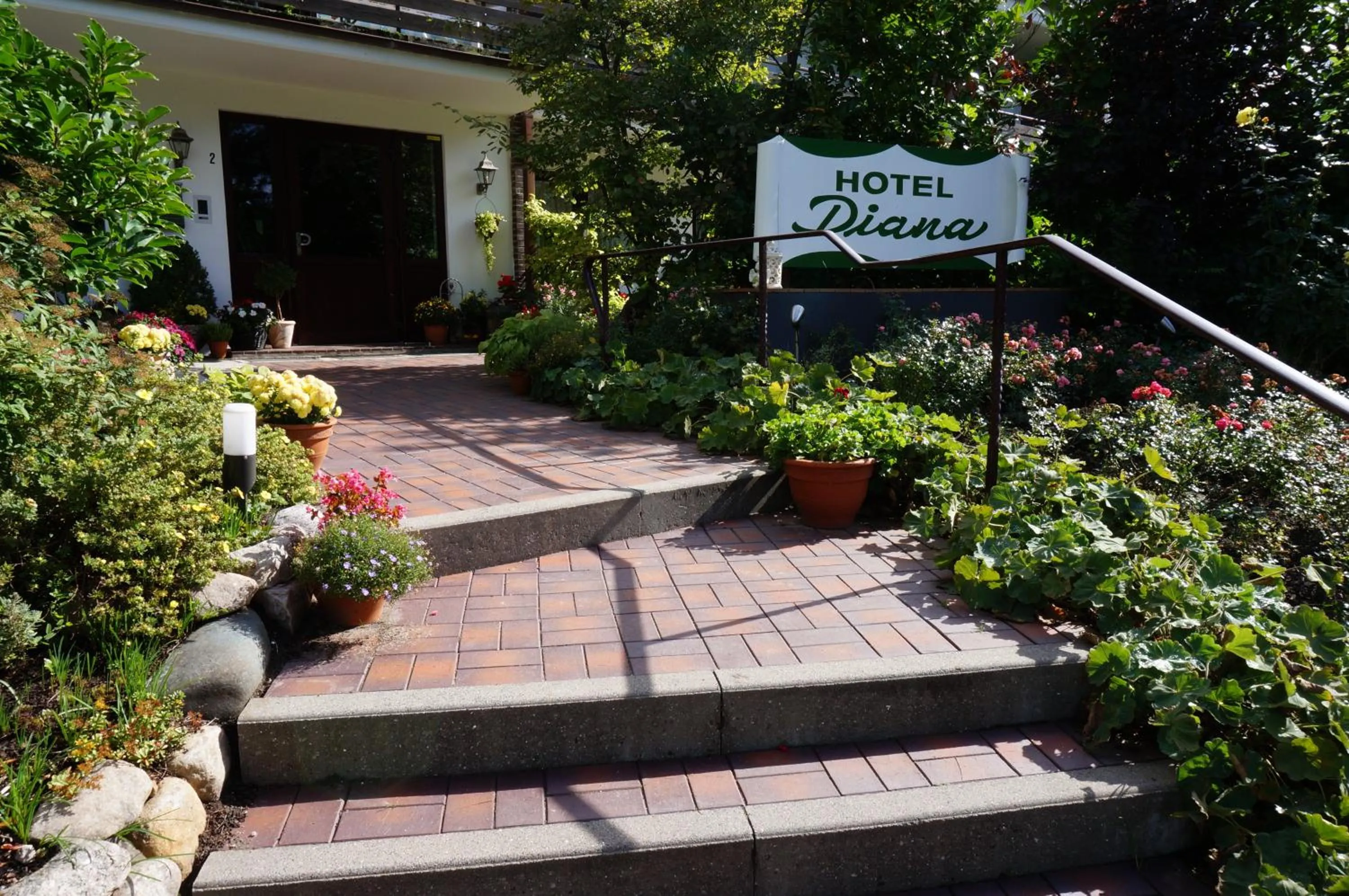 Facade/entrance in Hotel Diana Garni
