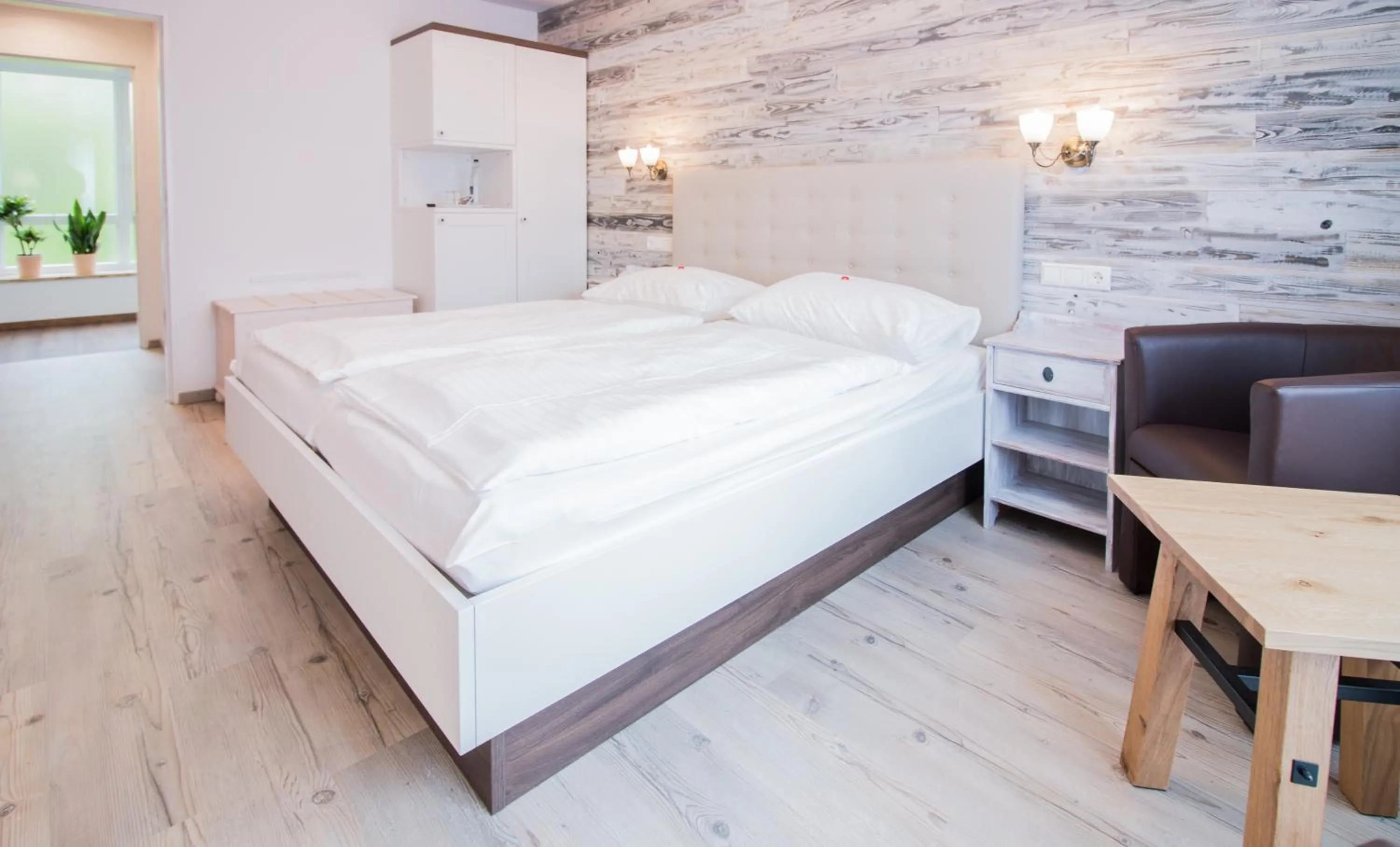 Bed in Hotel Diana Garni