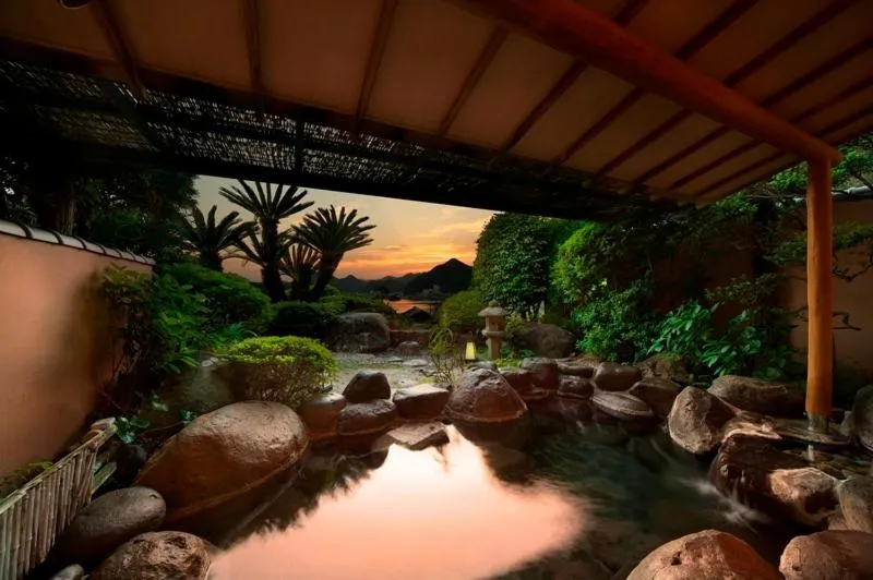 Hot Spring Bath in Hotel Yamadaya