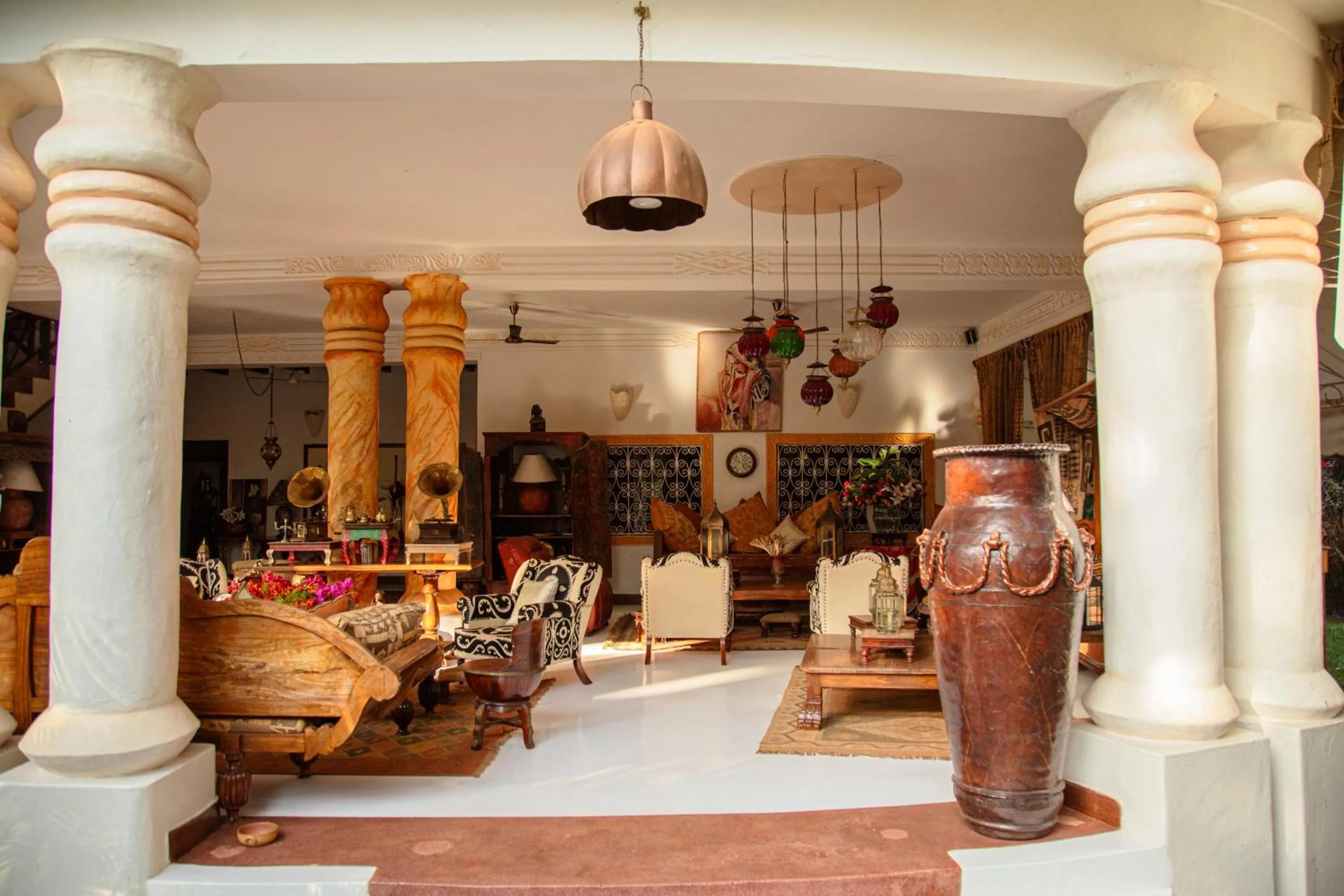 Property building in African House Resort