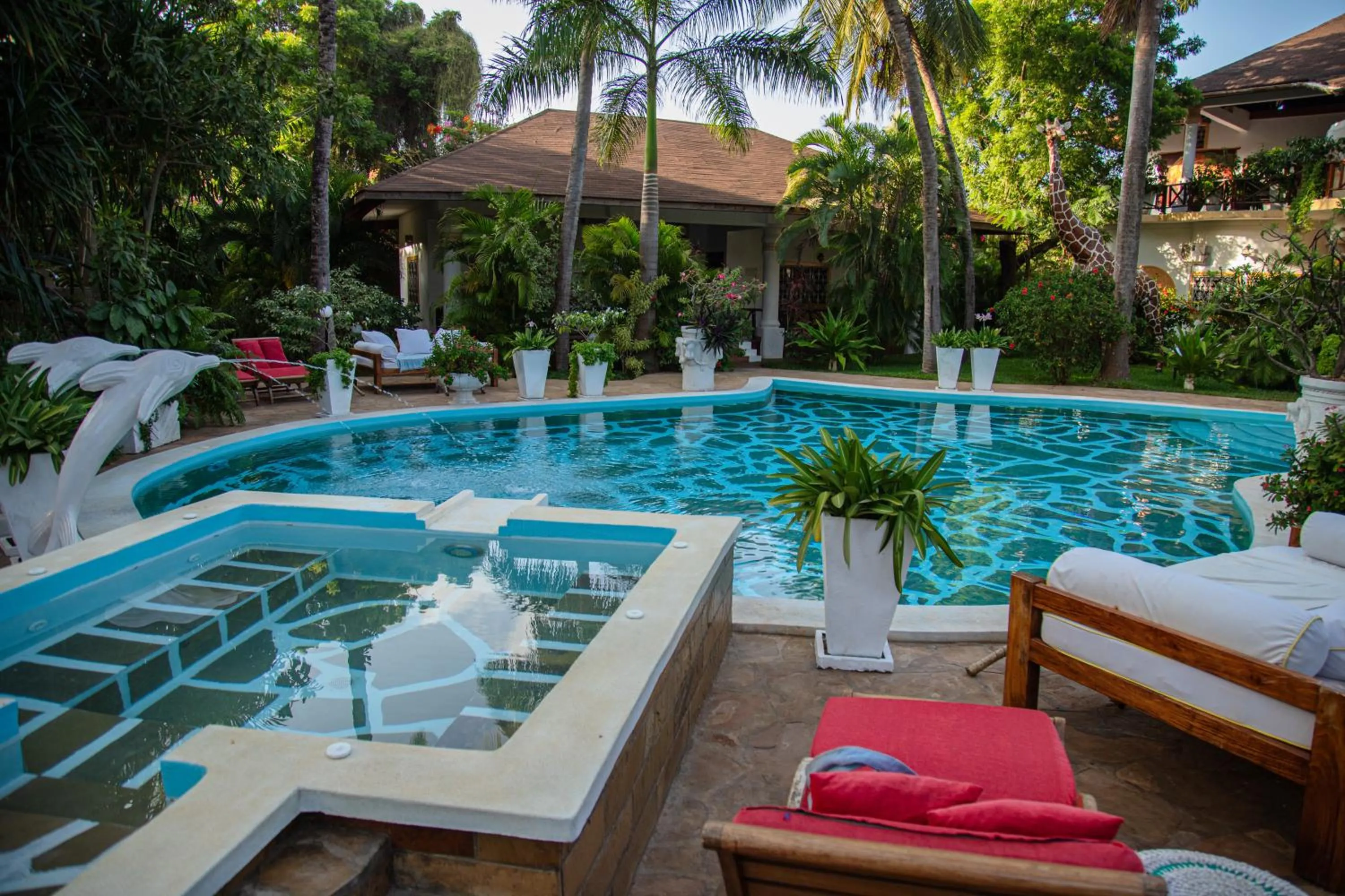 Spa and wellness centre/facilities in African House Resort