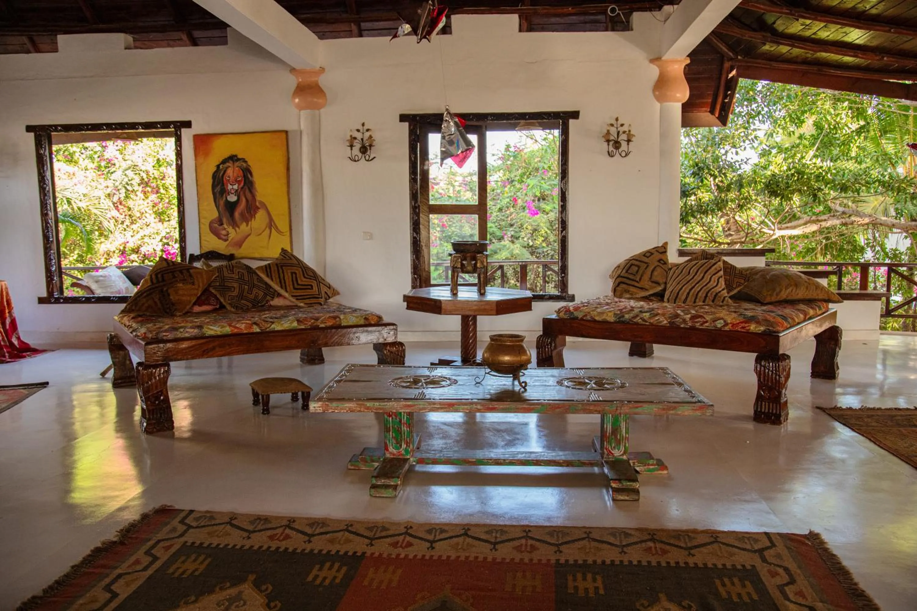 Property building in African House Resort