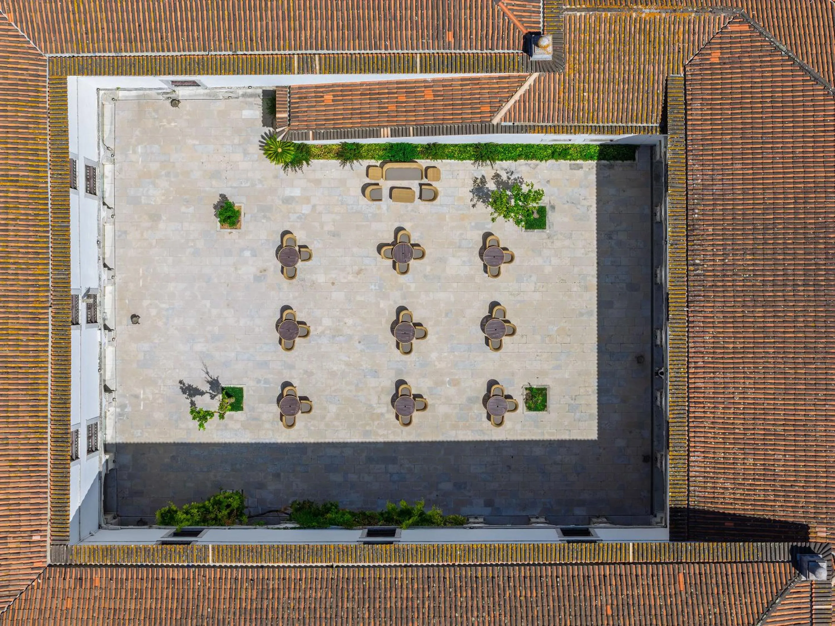 Bird's eye view in Pousada Castelo de Palmela