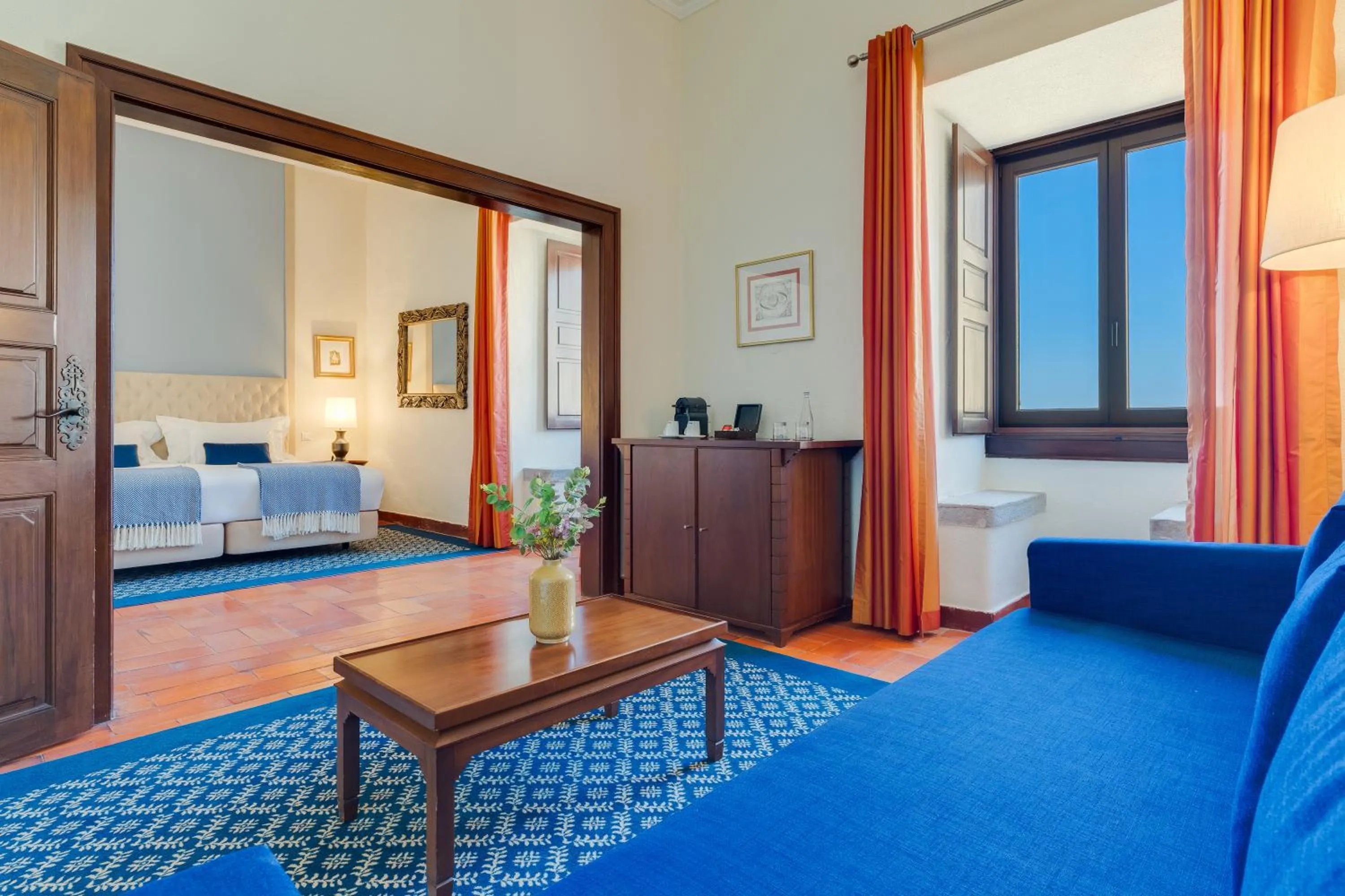 Bed in Pousada Castelo de Palmela