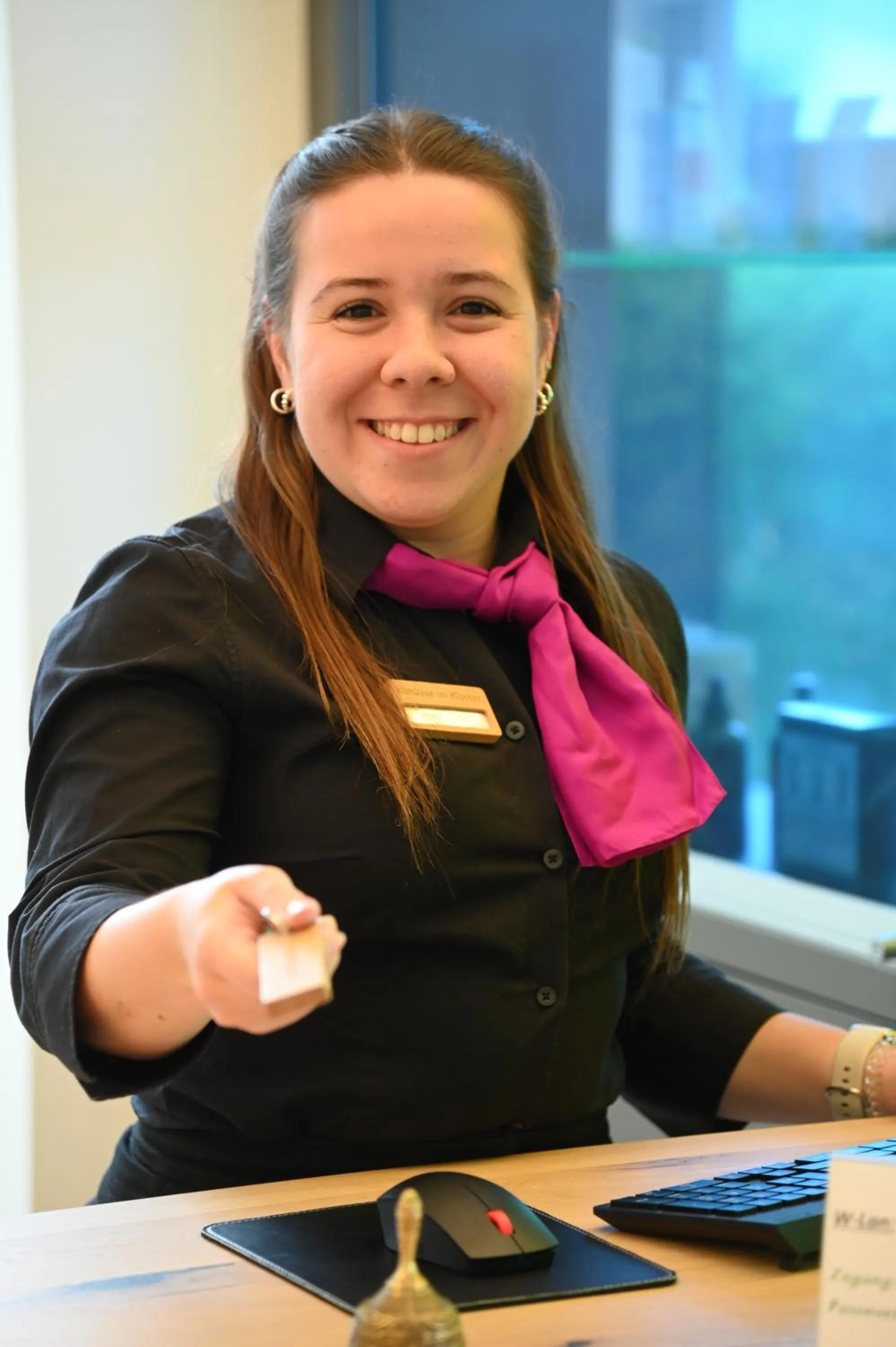 Lobby or reception in KurOase im Kloster