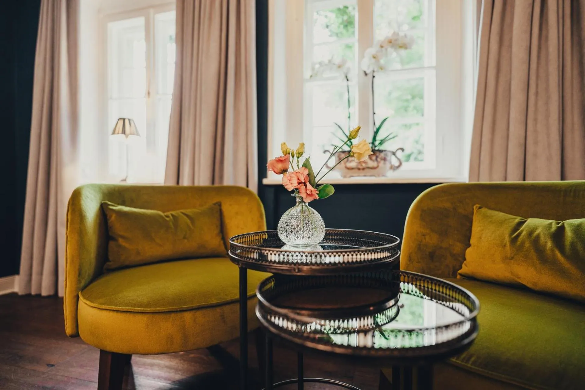 Living room in Villa Sorgenfrei und Restaurant Atelier Sanssouci