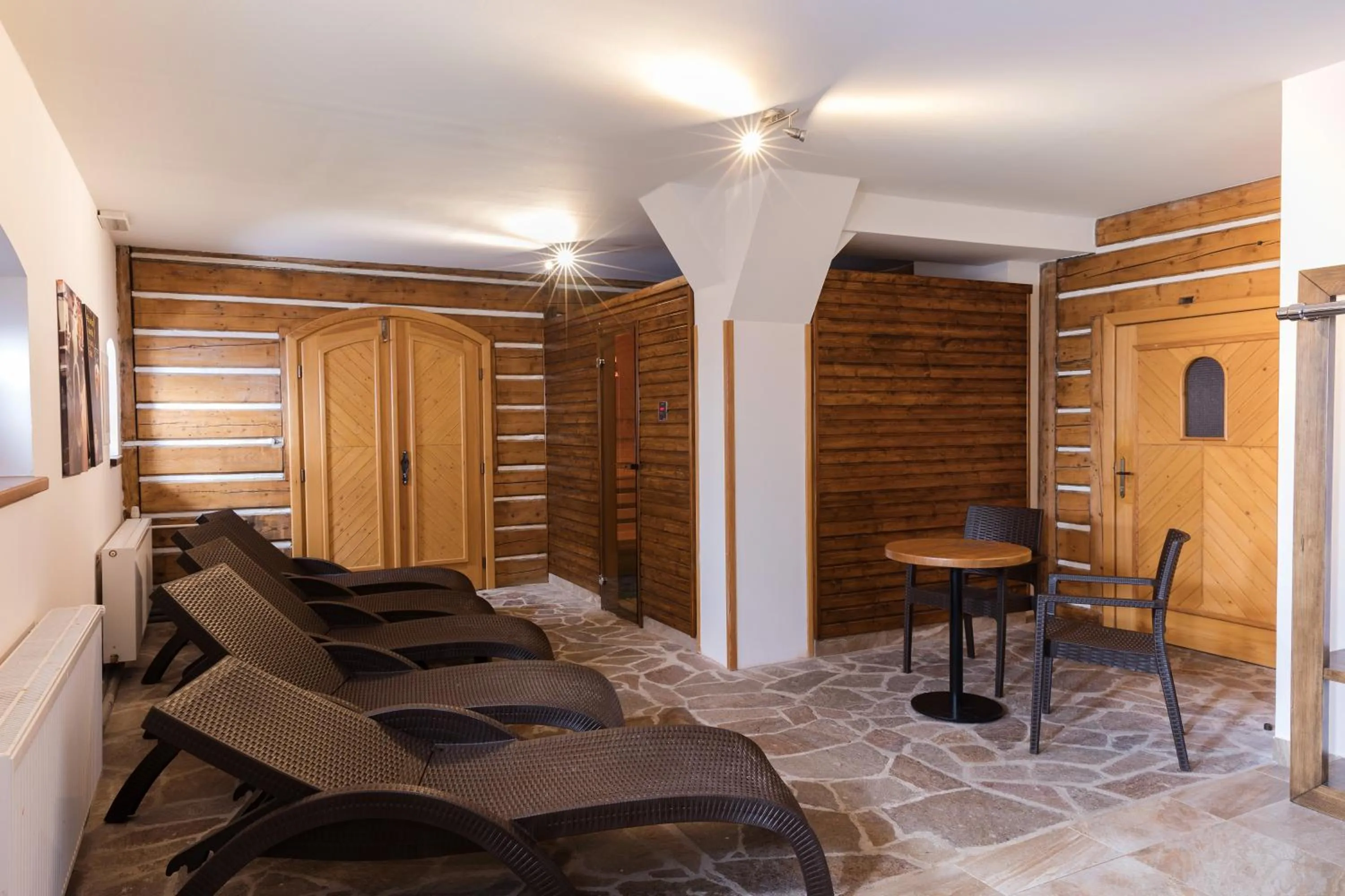 Sauna in Luční bouda