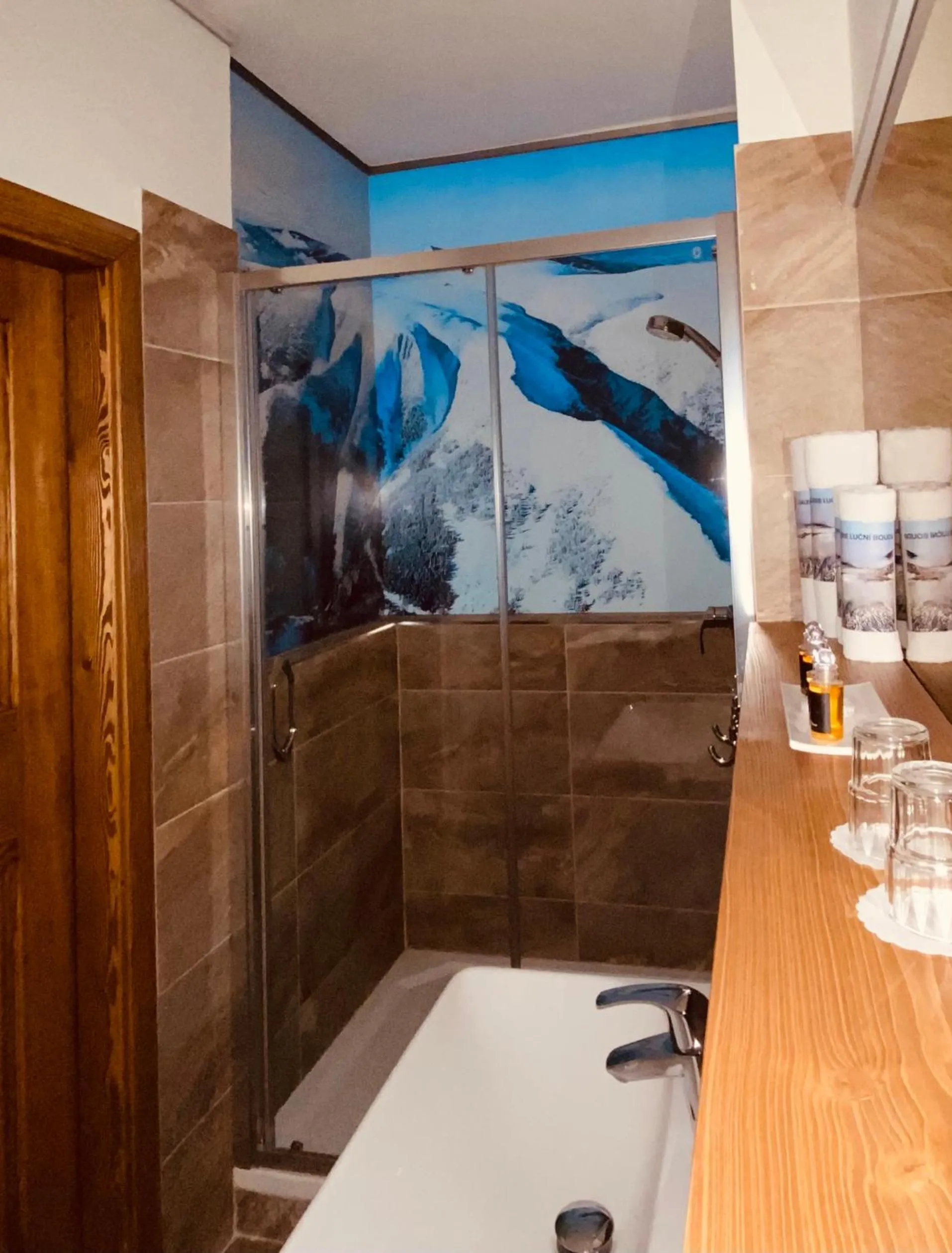 Bathroom in Luční bouda