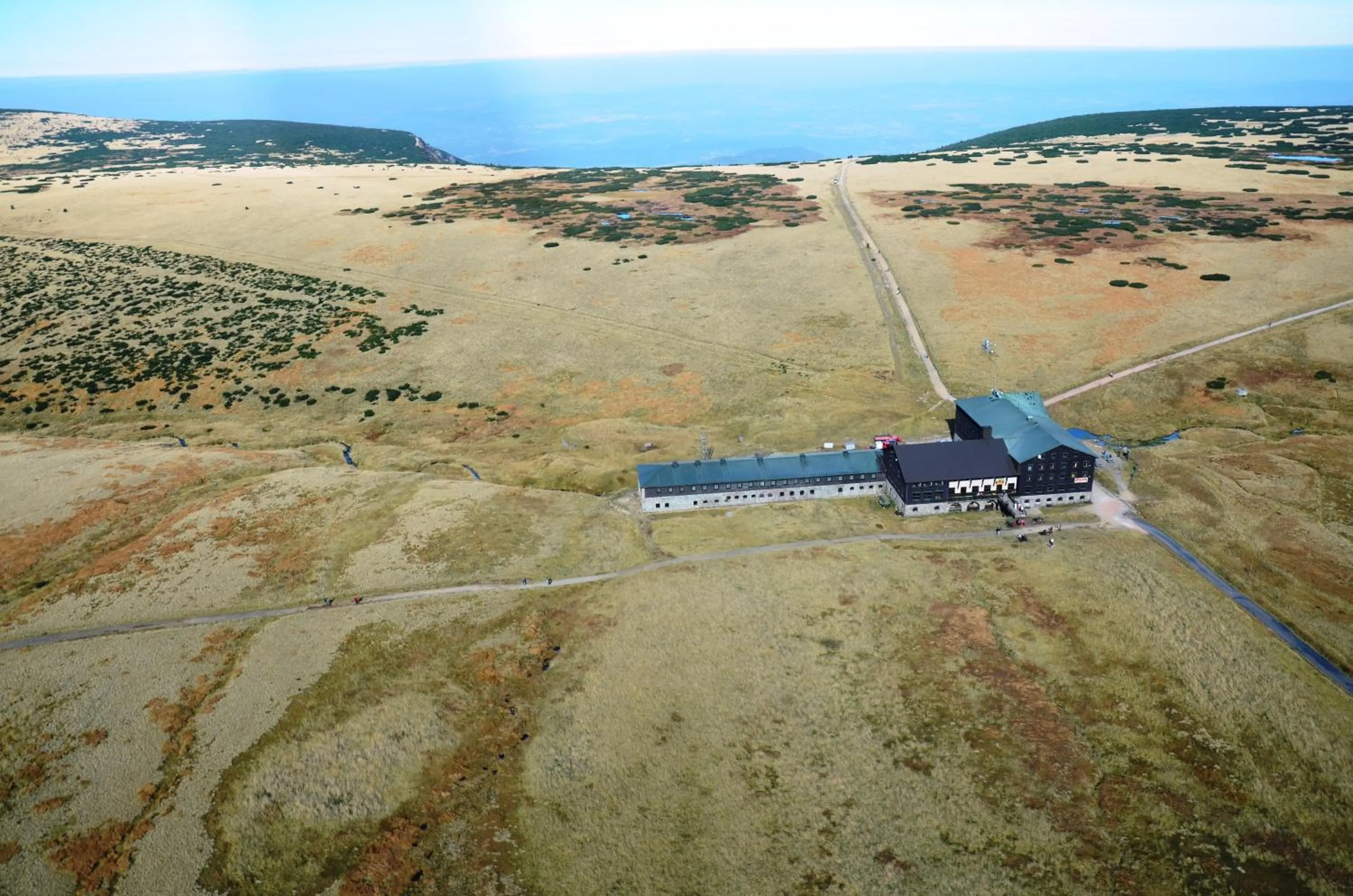 Facade/entrance in Luční bouda