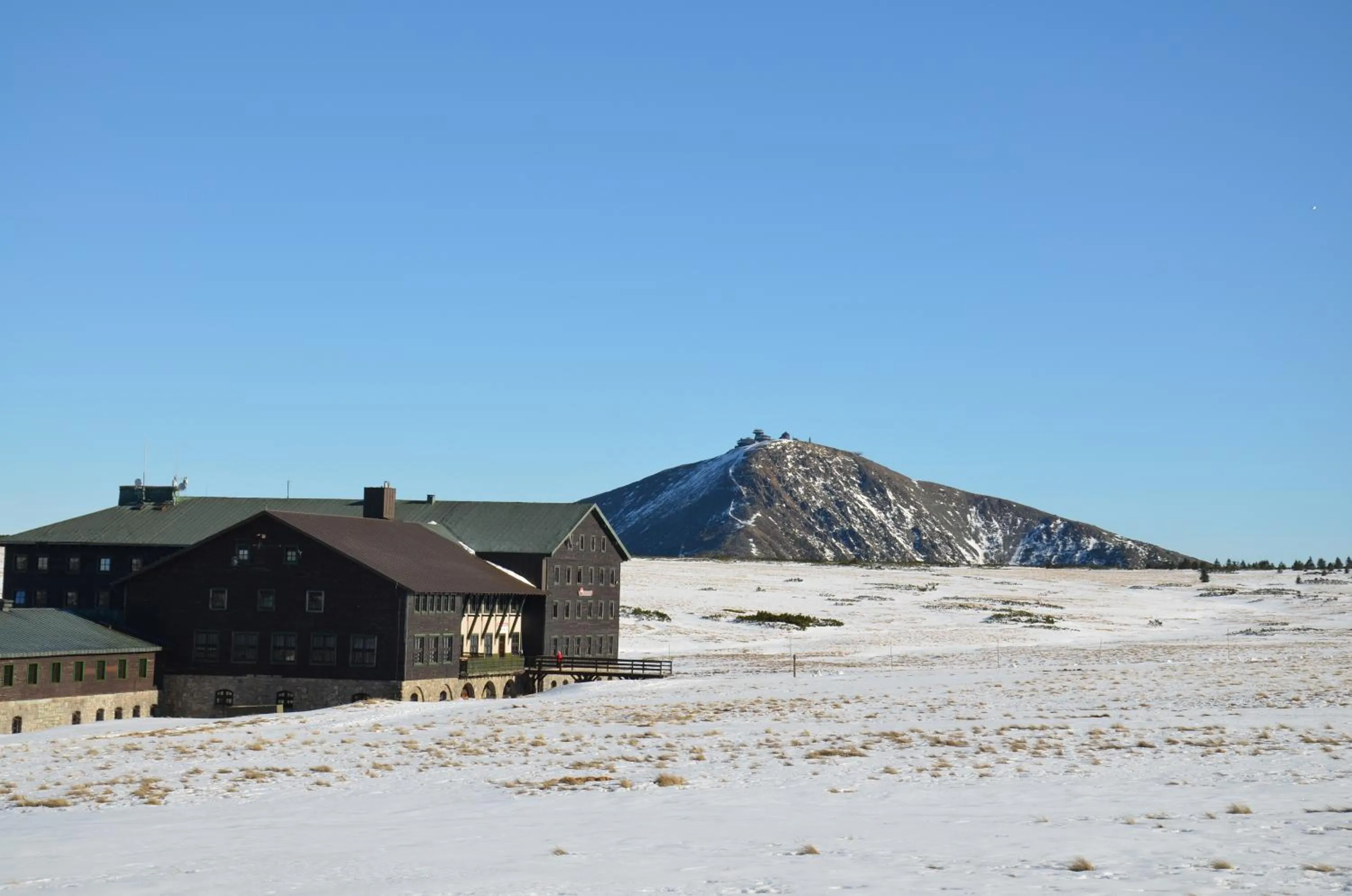 Facade/entrance in Luční bouda