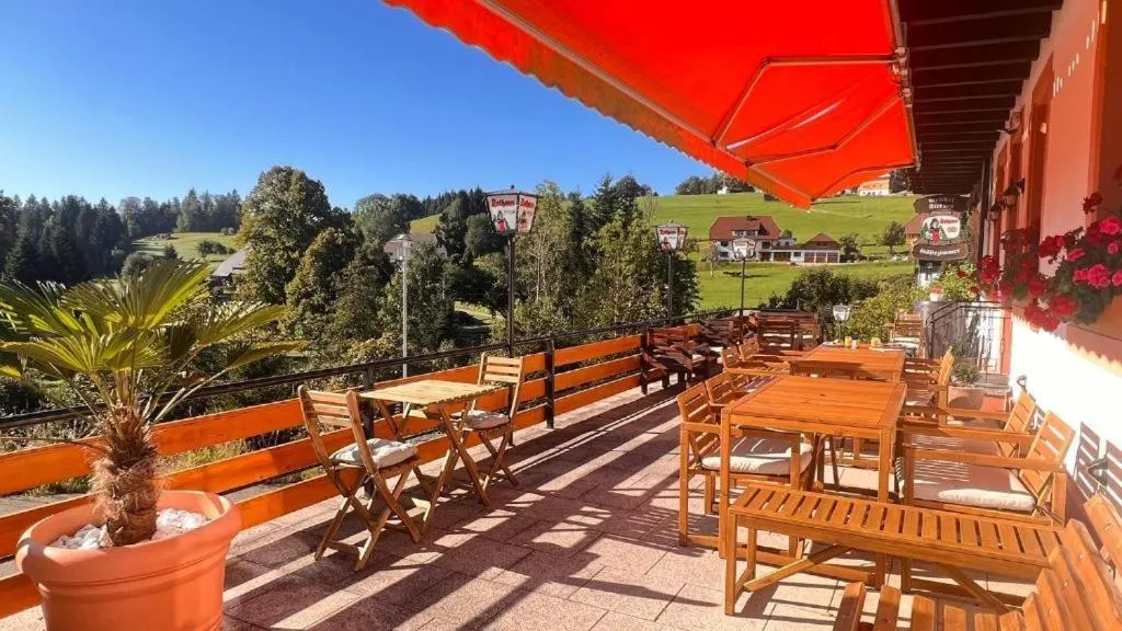 Patio in Boutique Hotel & Apartments Pension Sternen