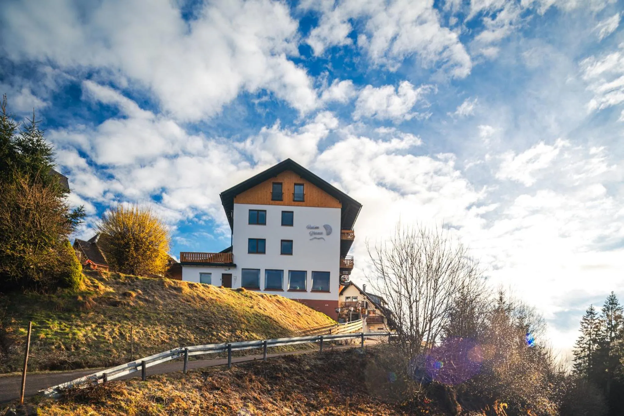 Property building in Boutique Hotel & Apartments Pension Sternen