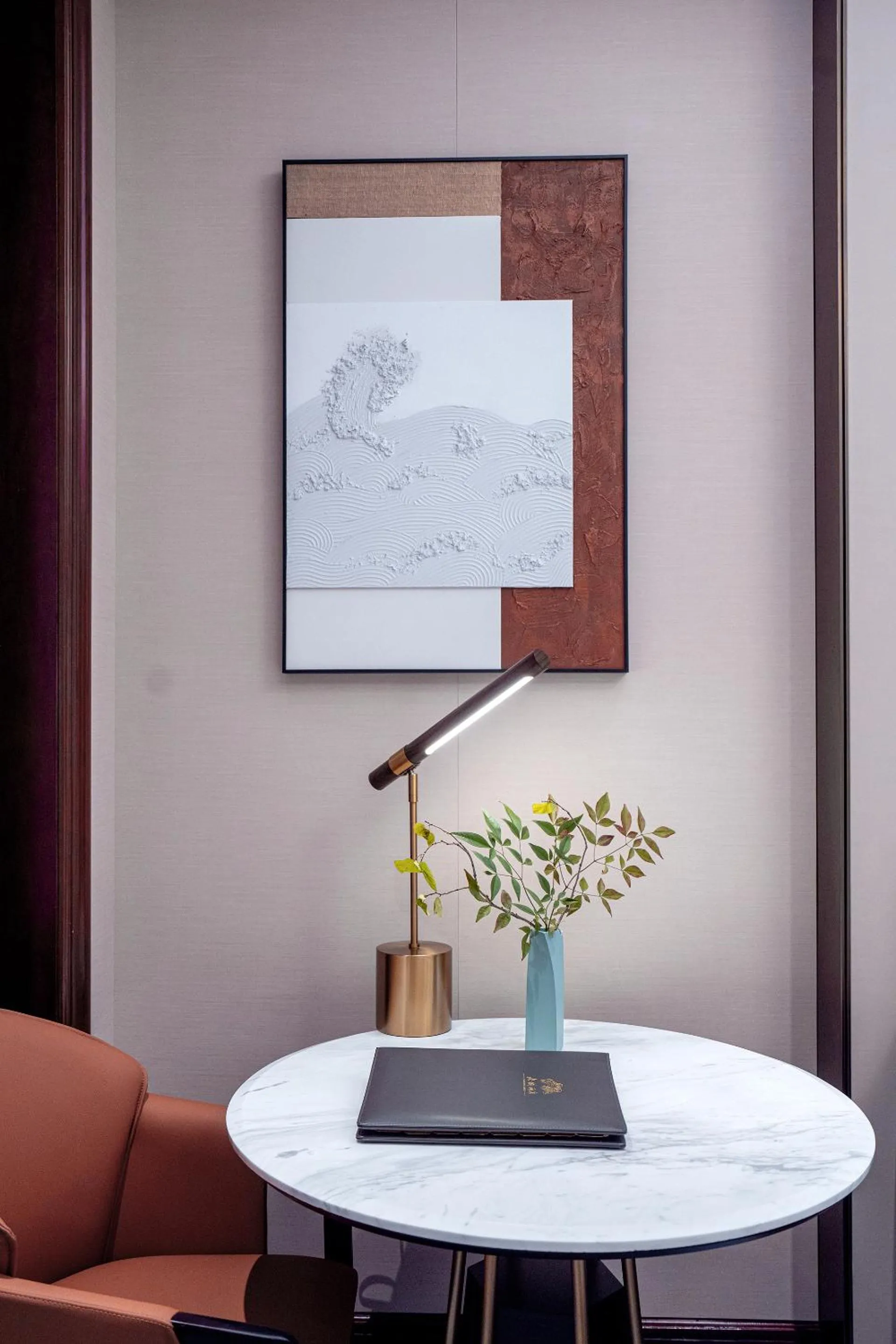 Decorative detail in Yancheng Shuicheng Hotel