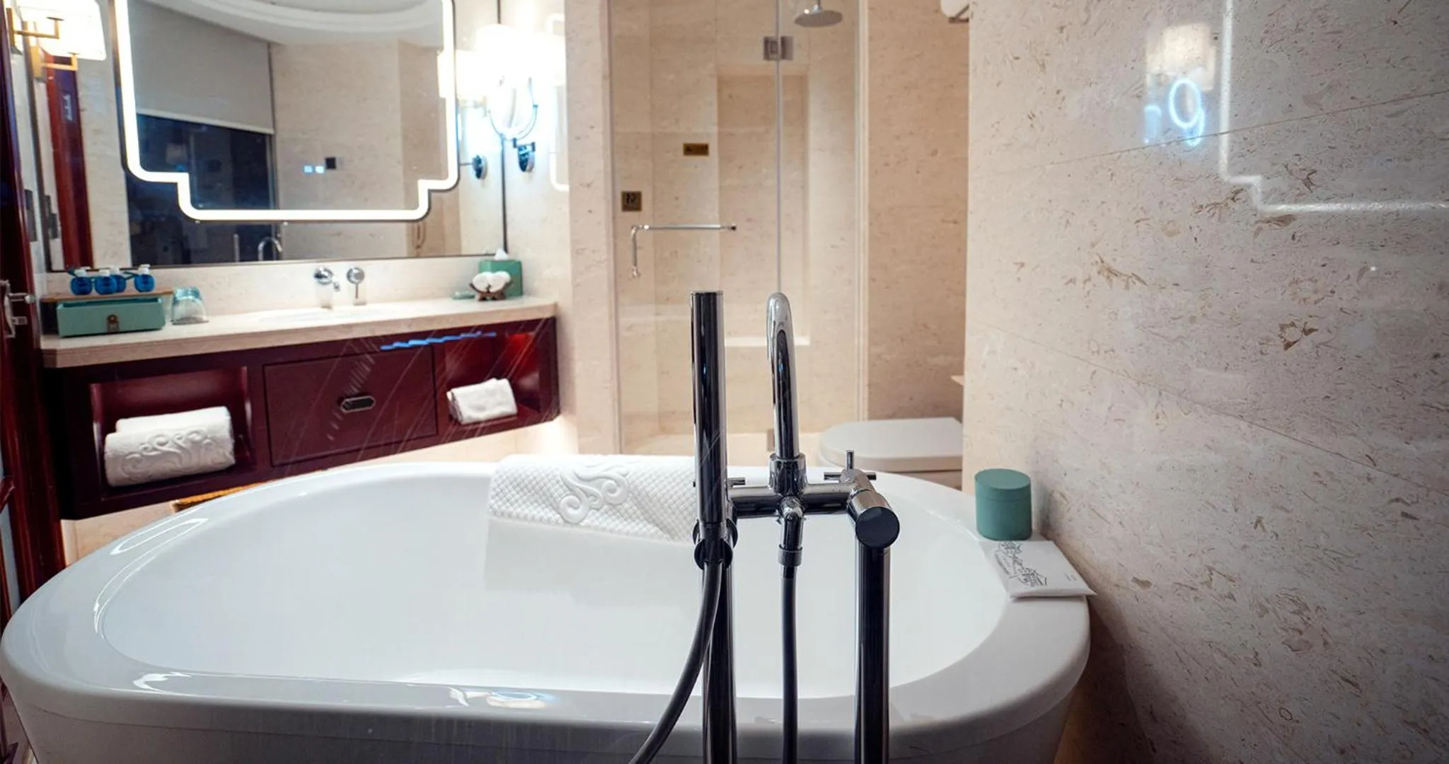 Bathroom in Yancheng Shuicheng Hotel