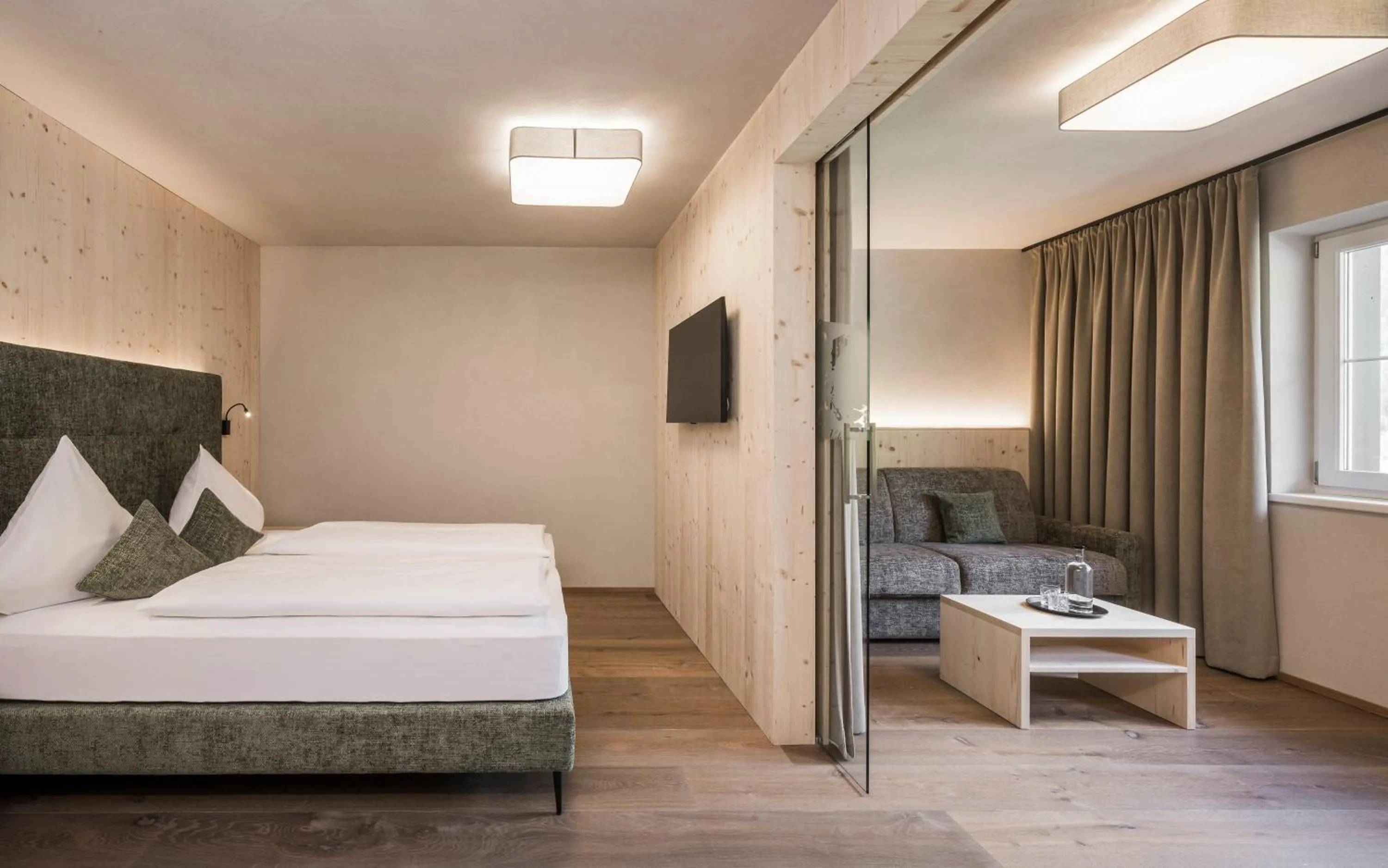 Photo of the whole room, Bed in Vital Hotel Ortlerspitz