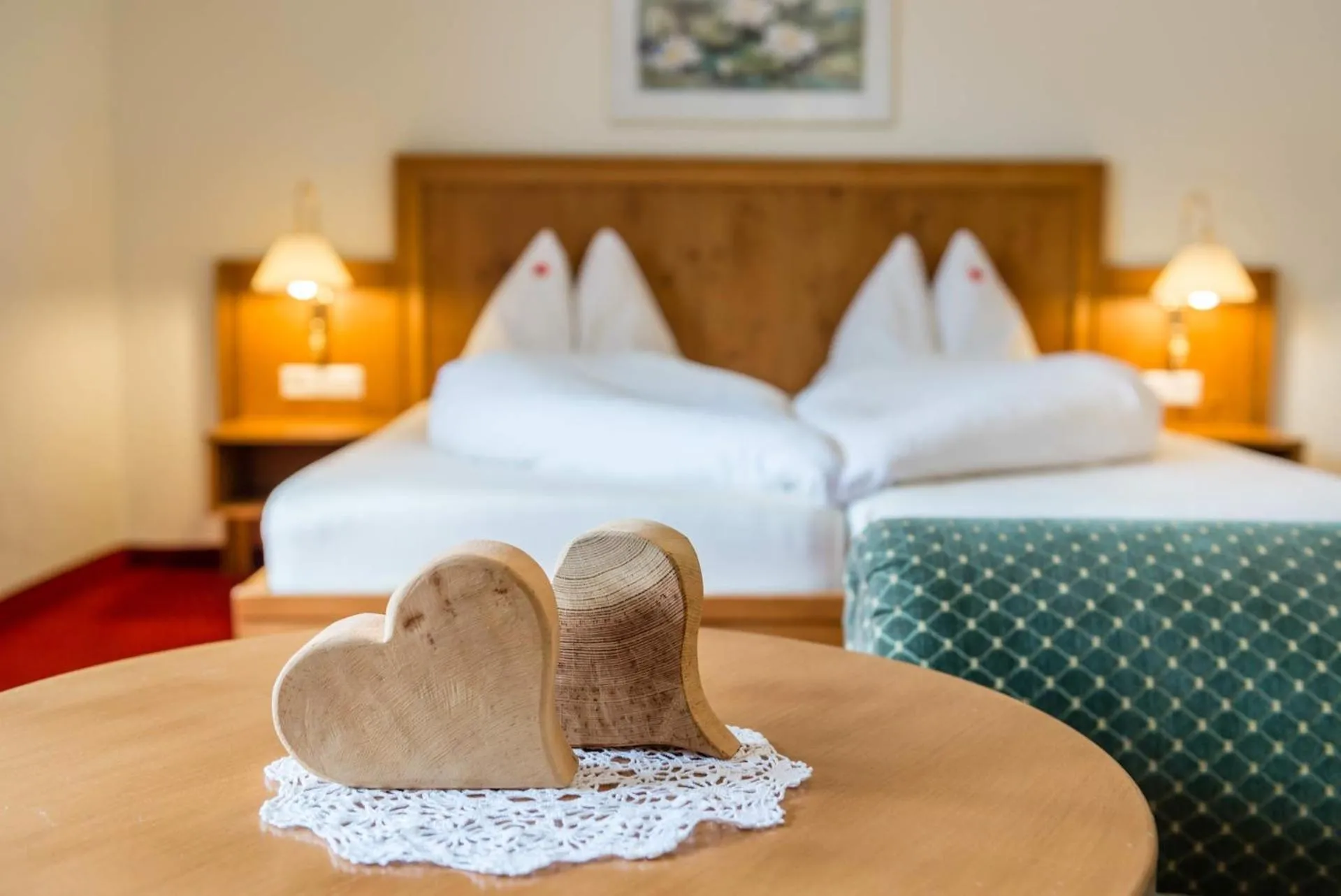 Bed in Vital Hotel Ortlerspitz